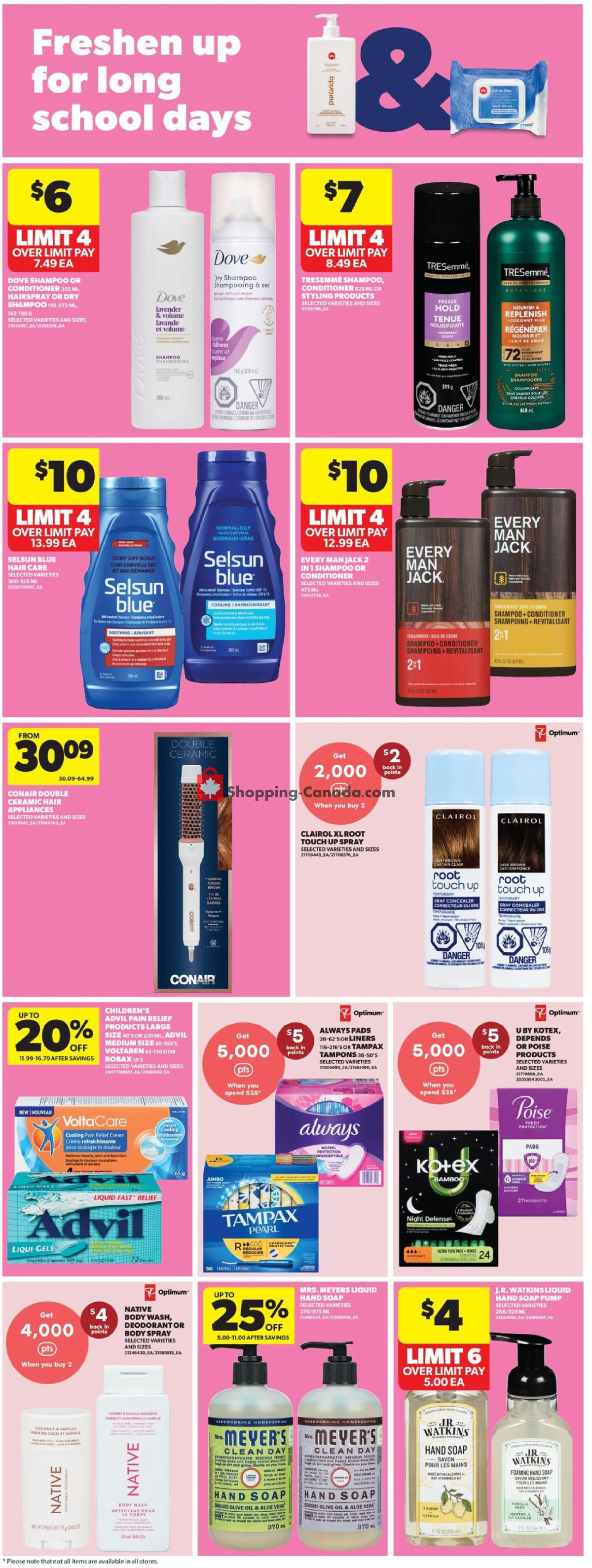 Real Canadian Superstore flyer from Thursday August 27, 2026 to Wednesday September 2, 2026 - page 28