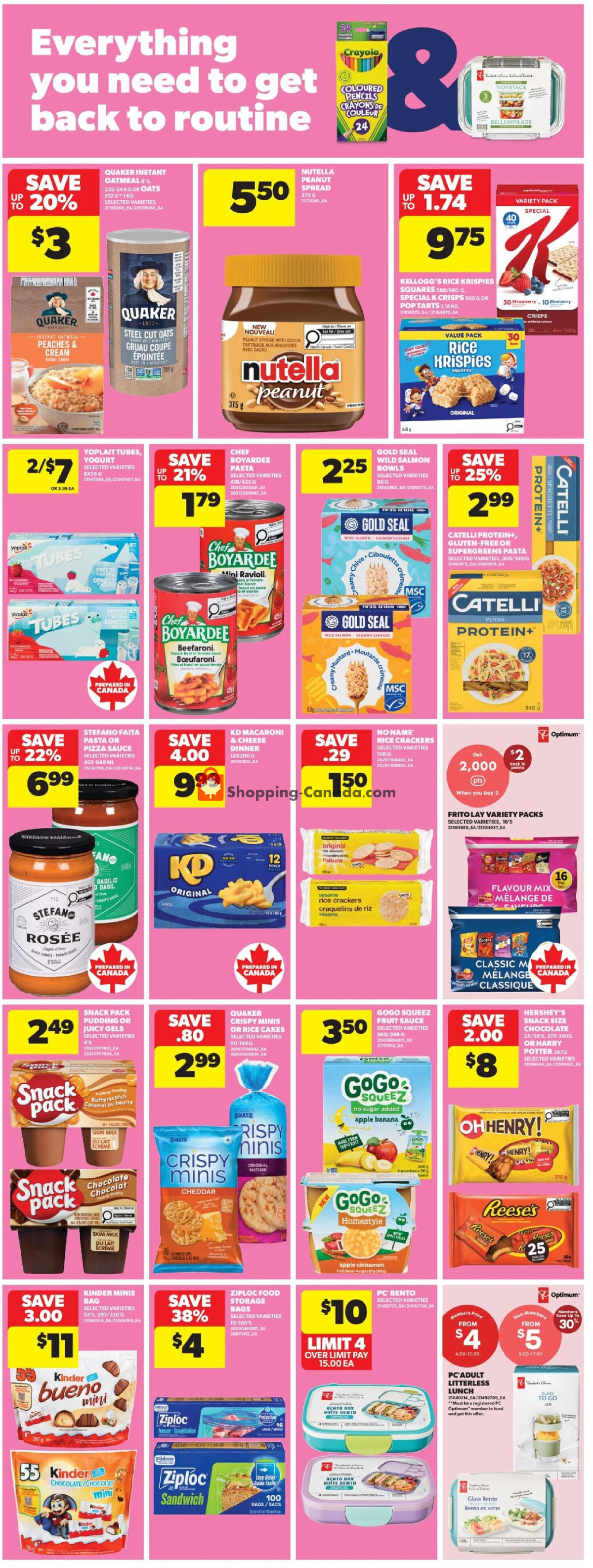 Real Canadian Superstore flyer from Thursday August 27, 2026 to Wednesday September 2, 2026 - page 31