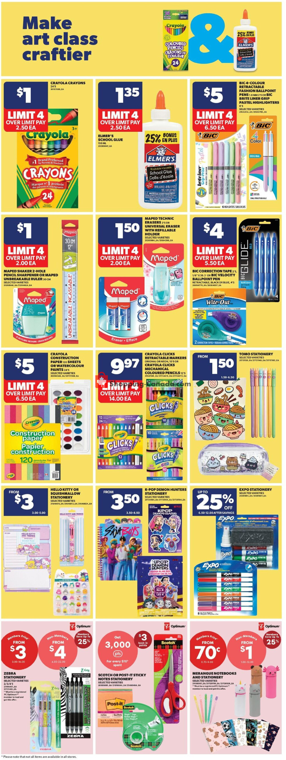 Real Canadian Superstore flyer from Thursday August 27, 2026 to Wednesday September 2, 2026 - page 35