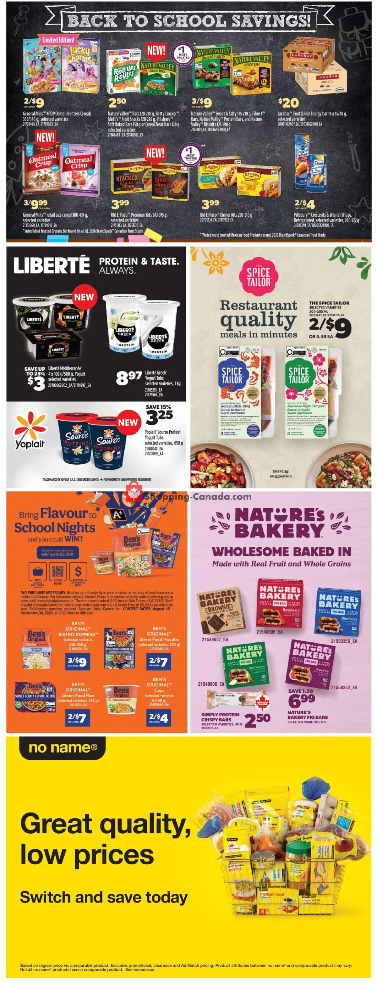 Real Canadian Superstore flyer from Thursday August 27, 2026 to Wednesday September 2, 2026 - page 41