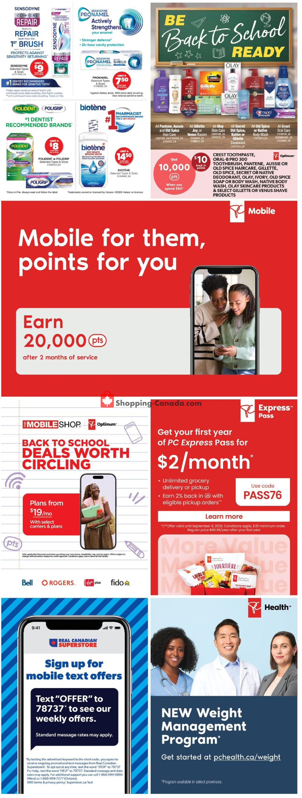 Real Canadian Superstore flyer from Thursday August 27, 2026 to Wednesday September 2, 2026 - page 42