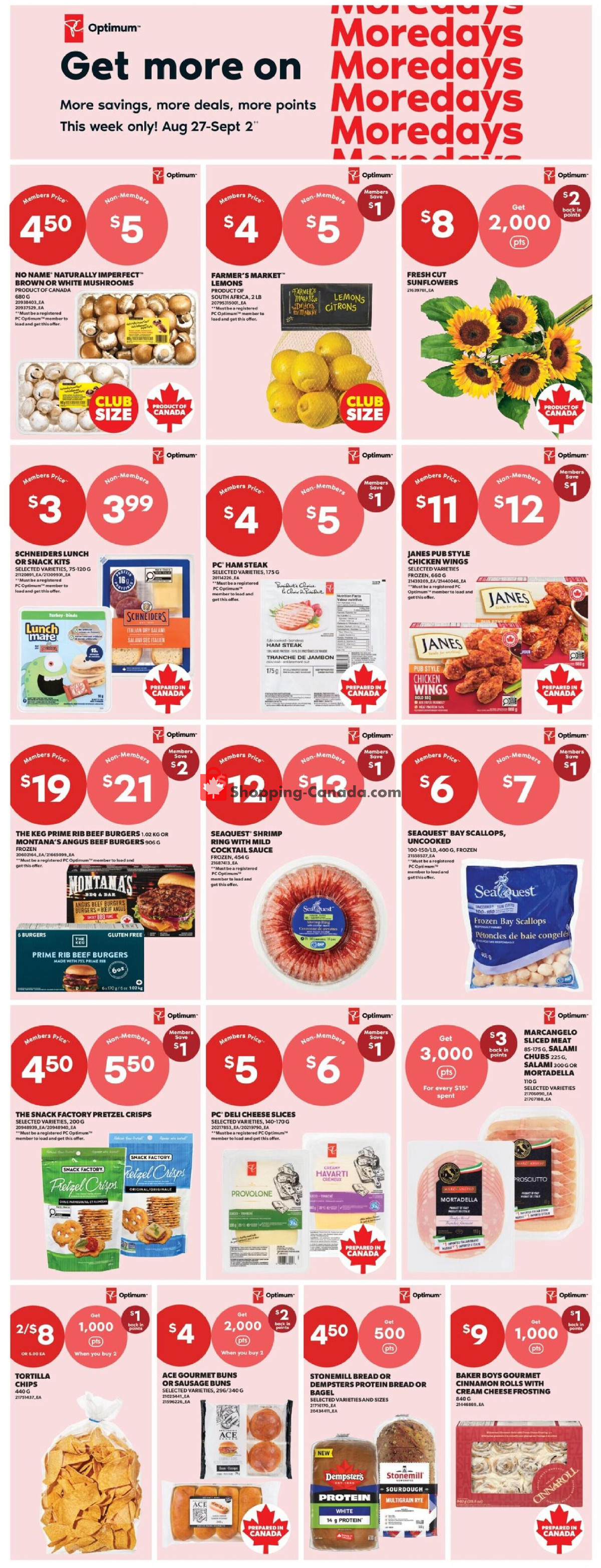 Real Canadian Superstore flyer from Thursday August 27, 2026 to Wednesday September 2, 2026 - page 9