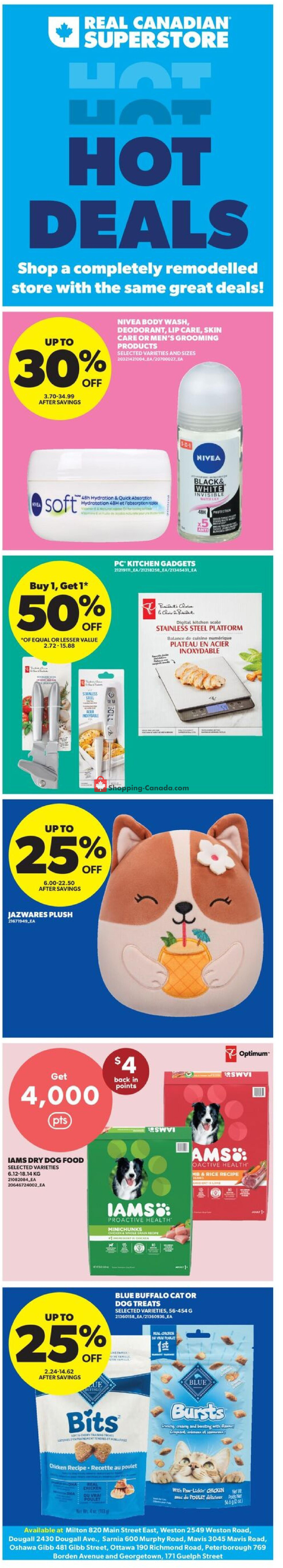 Real Canadian Superstore flyer from Thursday July 23, 2026 to Wednesday July 29, 2026 - page 1