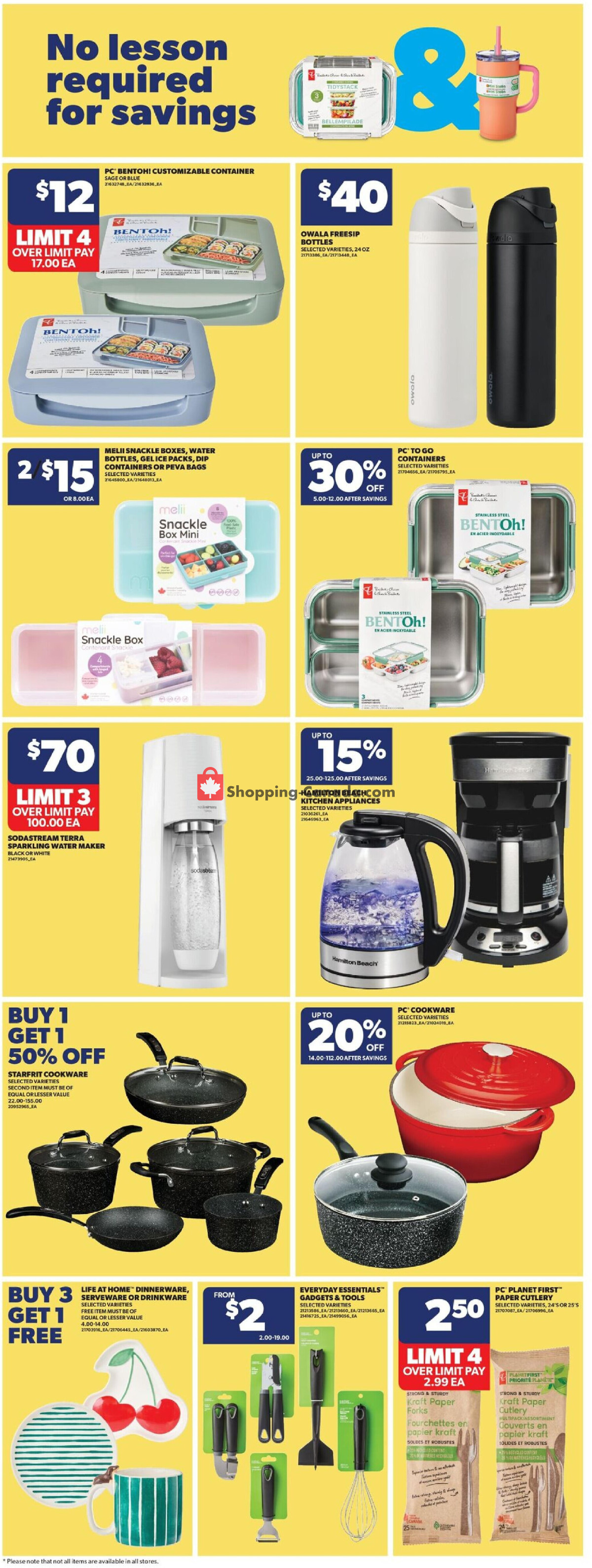Real Canadian Superstore flyer from Thursday July 23, 2026 to Wednesday July 29, 2026 - page 34