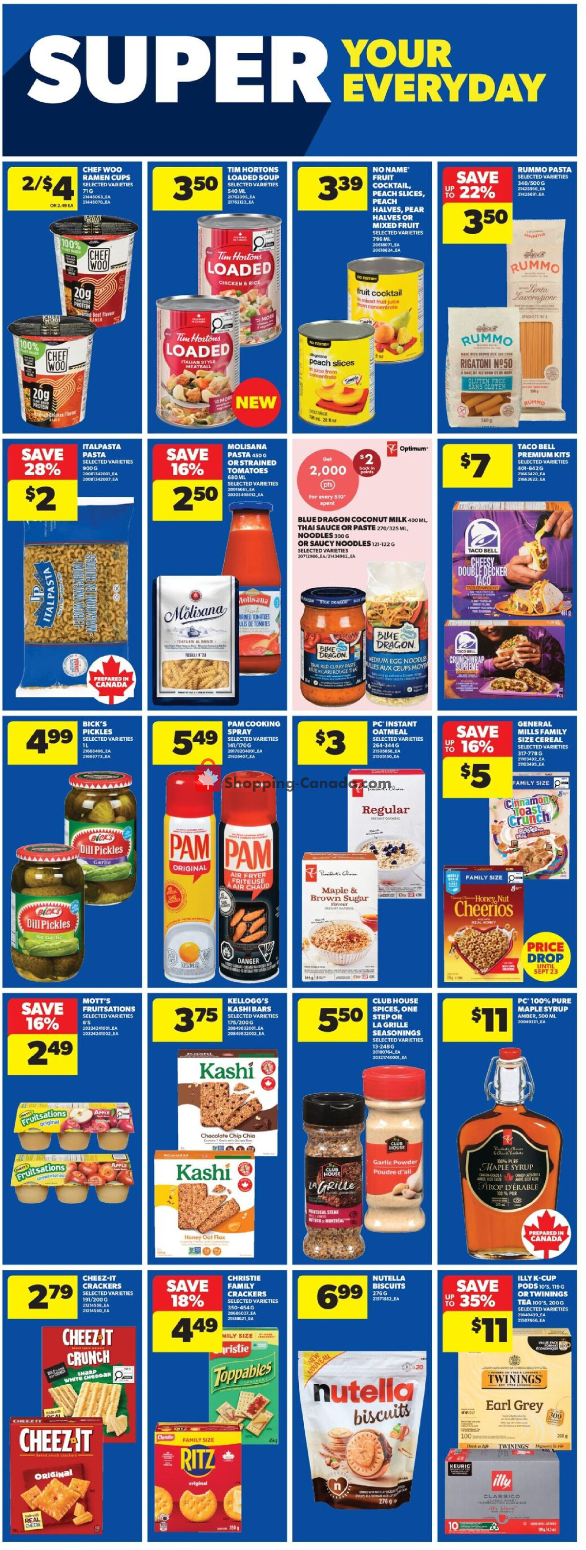 Real Canadian Superstore flyer from Thursday September 3, 2026 to Wednesday September 9, 2026 - page 22