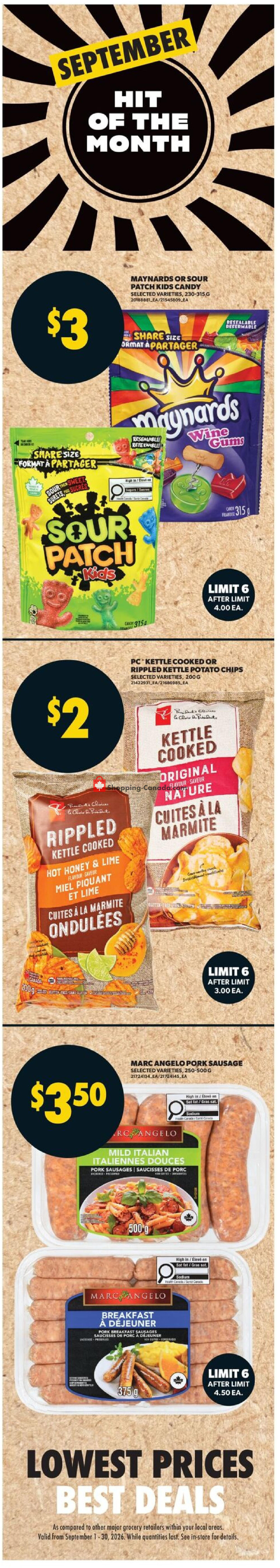 Real Canadian Superstore flyer from Thursday September 3, 2026 to Wednesday September 9, 2026 - page 6