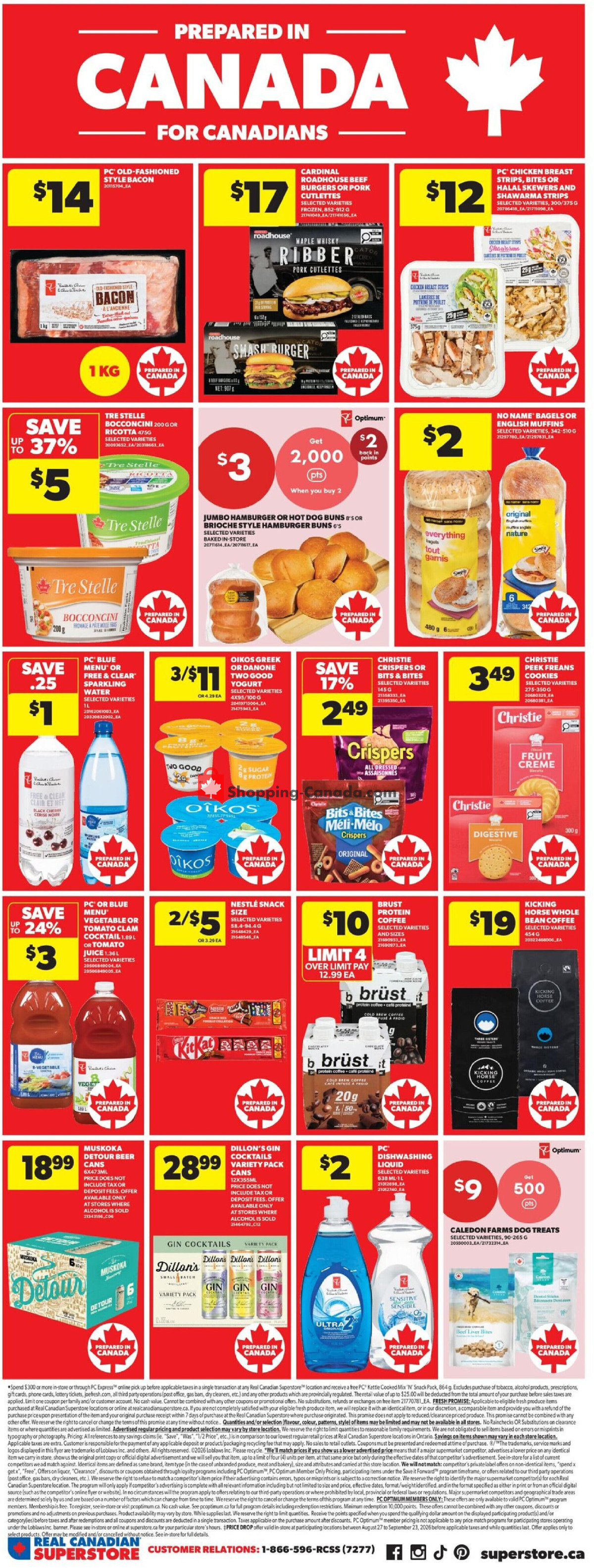 Real Canadian Superstore flyer from Thursday September 3, 2026 to Wednesday September 9, 2026 - page 9