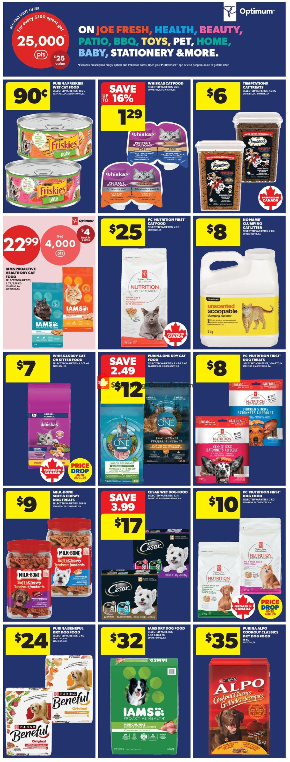 Real Canadian Superstore flyer from Thursday August 20, 2026 to Wednesday August 26, 2026 - page 24