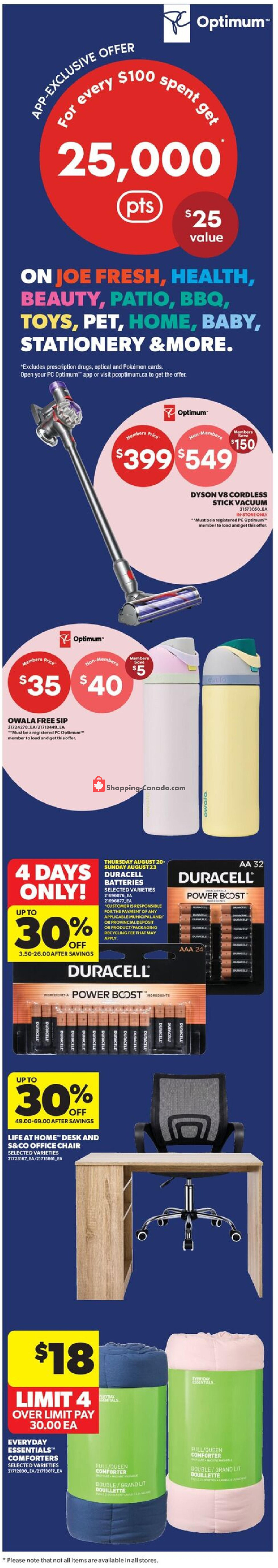 Real Canadian Superstore flyer from Thursday August 20, 2026 to Wednesday August 26, 2026 - page 3