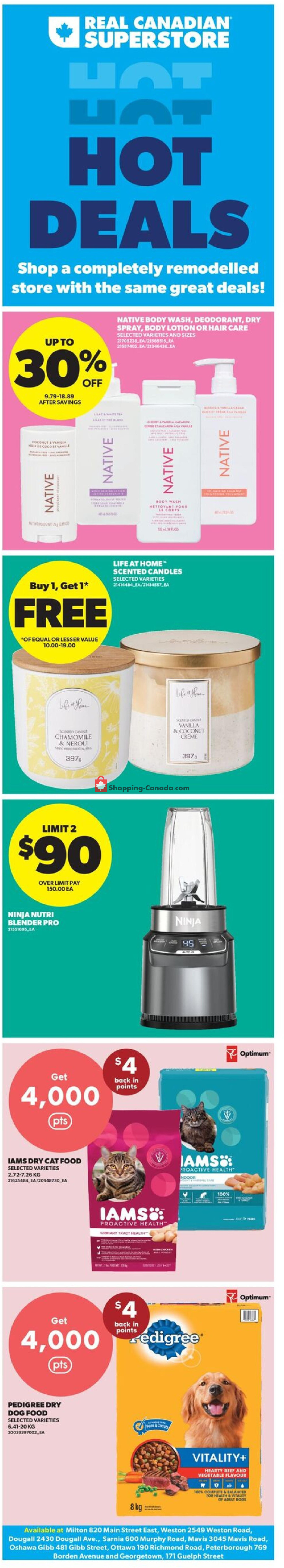 Real Canadian Superstore flyer from Thursday August 6, 2026 to Wednesday August 12, 2026 - page 1