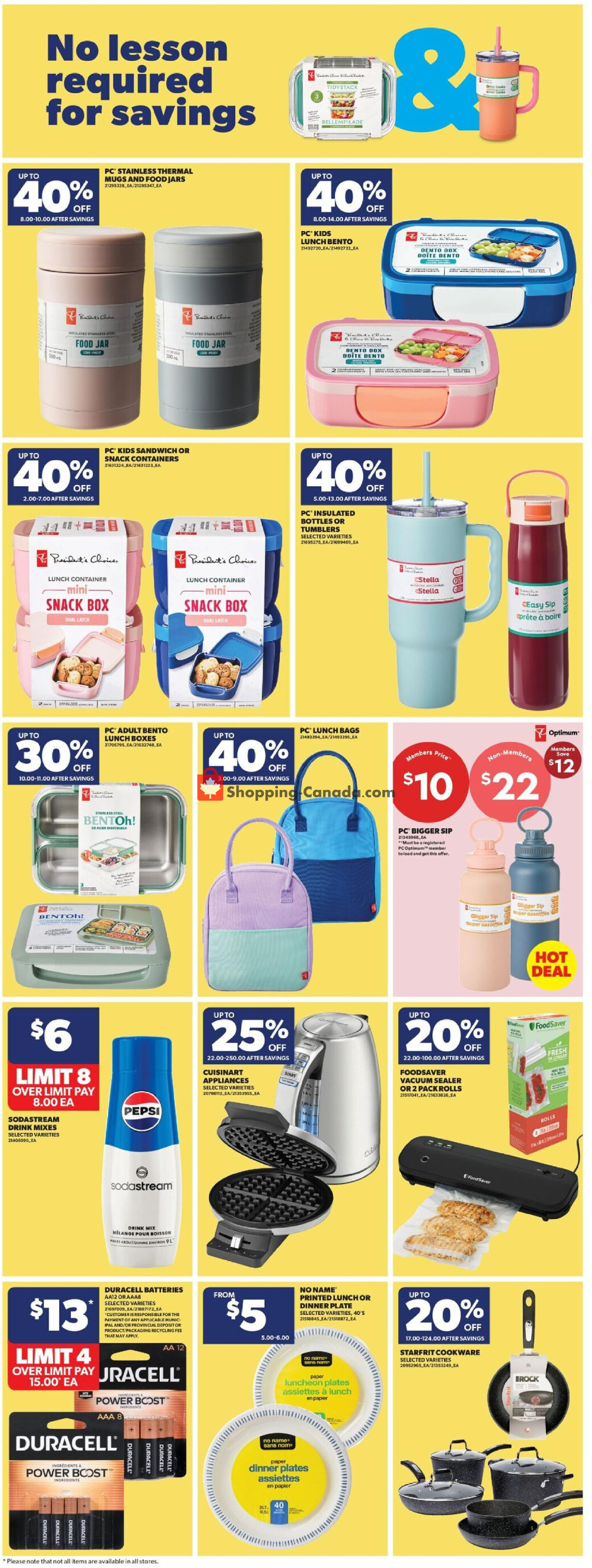 Real Canadian Superstore flyer from Thursday August 6, 2026 to Wednesday August 12, 2026 - page 33