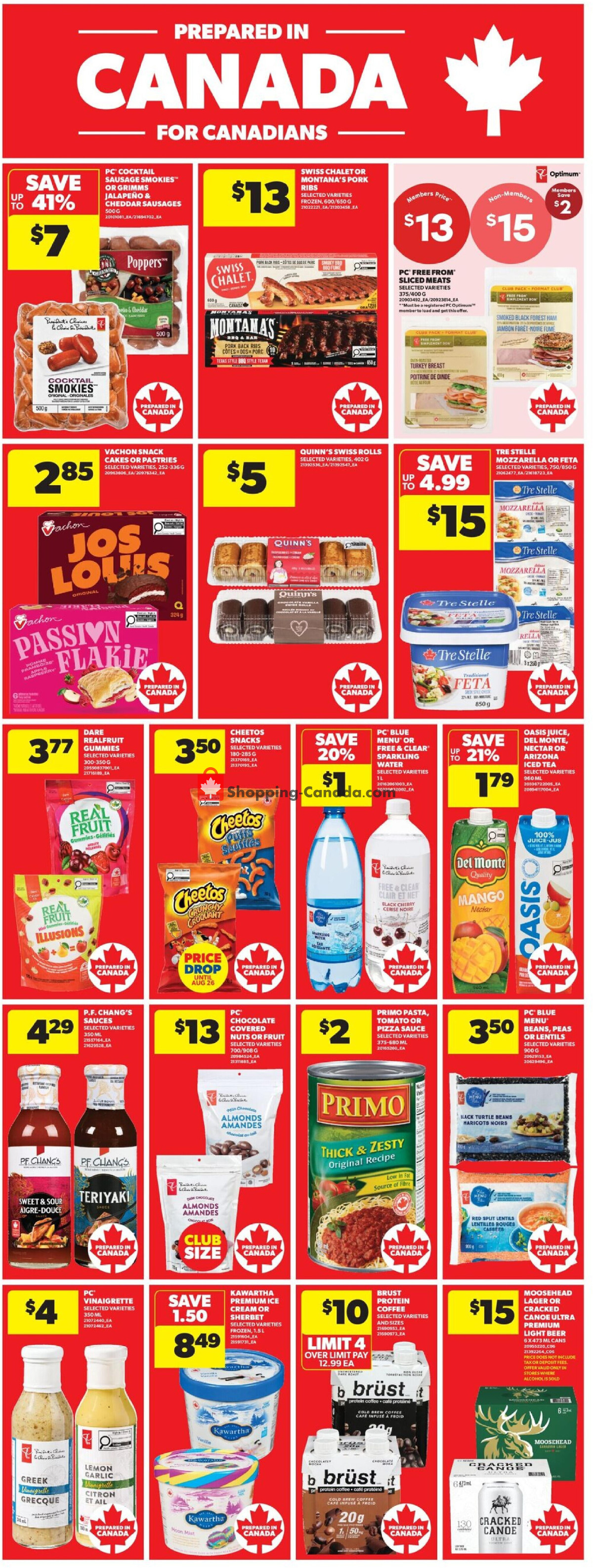 Real Canadian Superstore flyer from Thursday August 6, 2026 to Wednesday August 12, 2026 - page 7