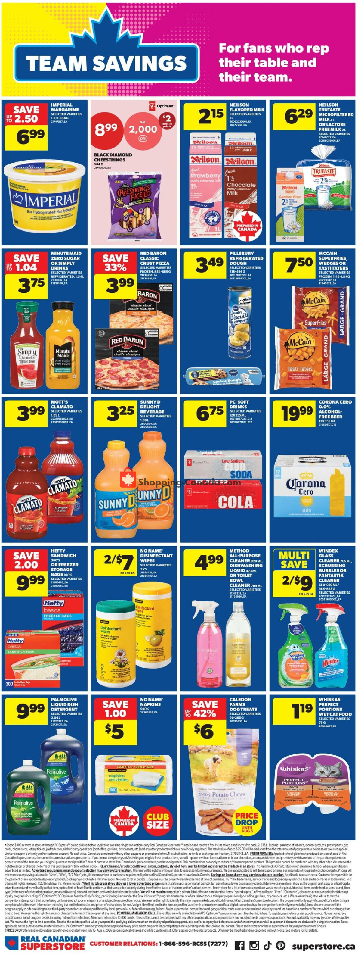 Real Canadian Superstore flyer from Thursday July 16, 2026 to Wednesday July 22, 2026 - page 23