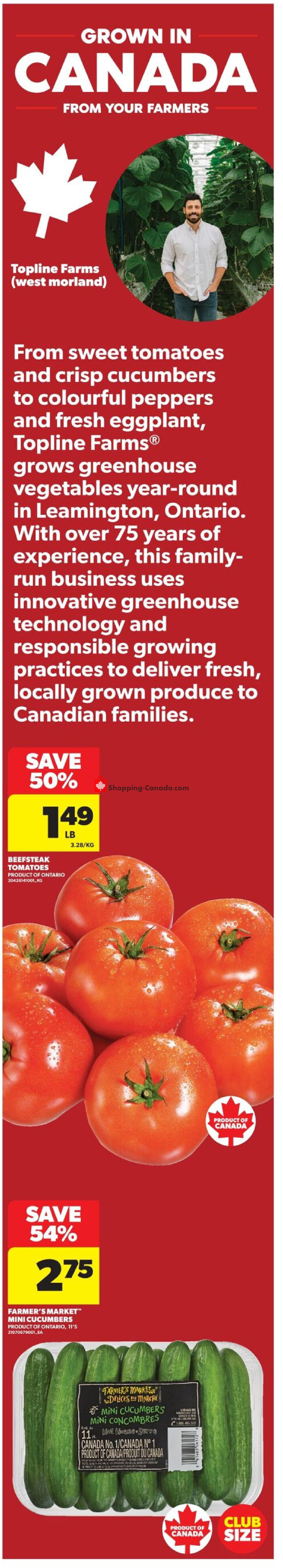 Real Canadian Superstore flyer from Thursday July 16, 2026 to Wednesday July 22, 2026 - page 3