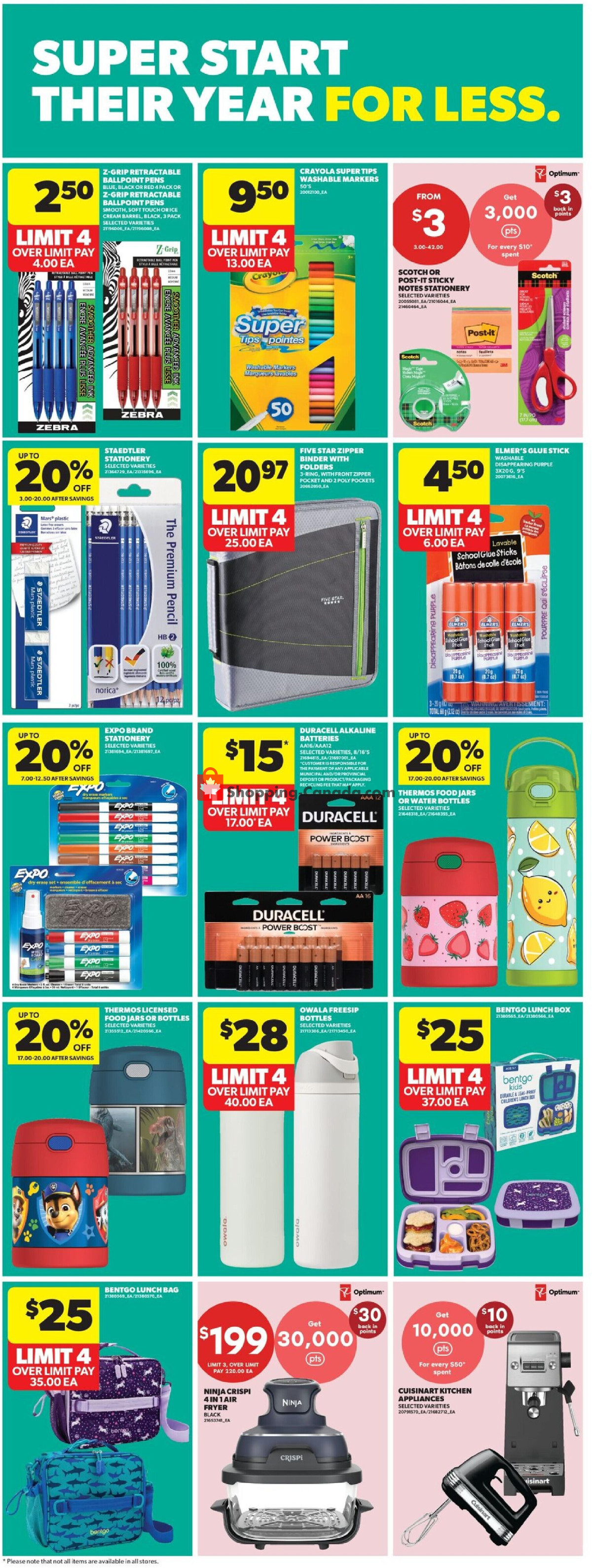 Real Canadian Superstore flyer from Thursday July 16, 2026 to Wednesday July 22, 2026 - page 34