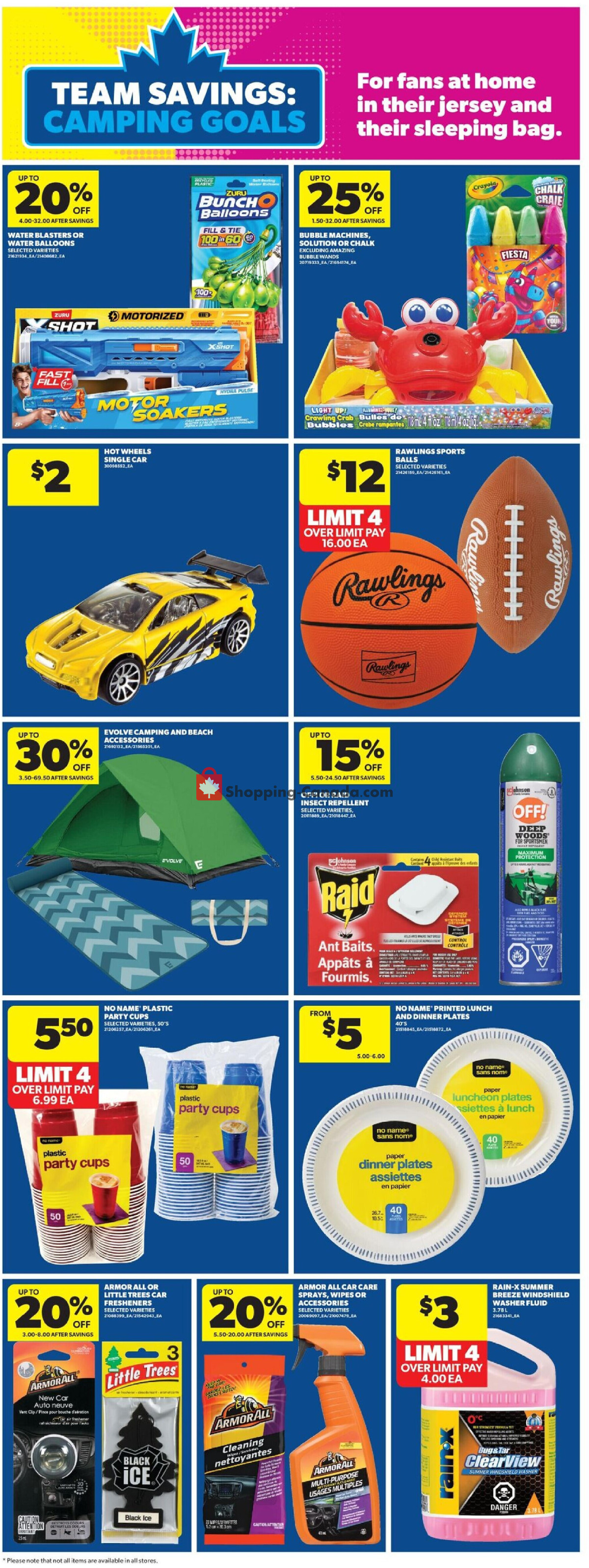 Real Canadian Superstore flyer from Thursday July 16, 2026 to Wednesday July 22, 2026 - page 35