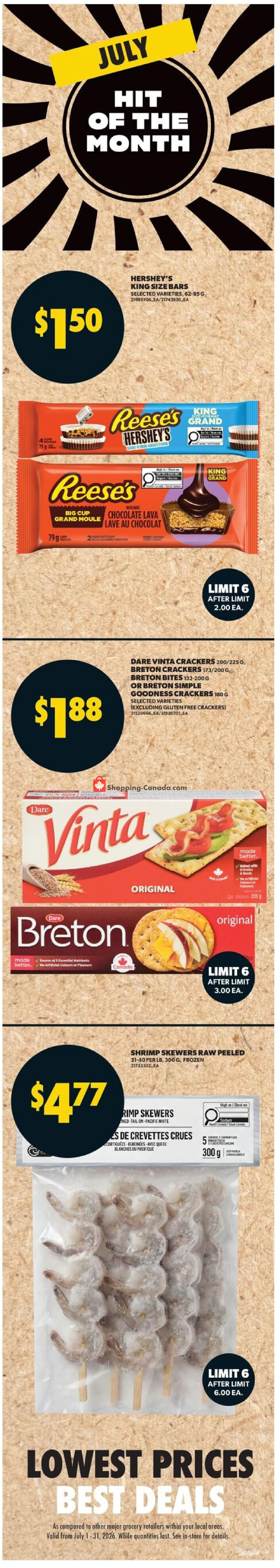 Real Canadian Superstore flyer from Thursday July 16, 2026 to Wednesday July 22, 2026 - page 8