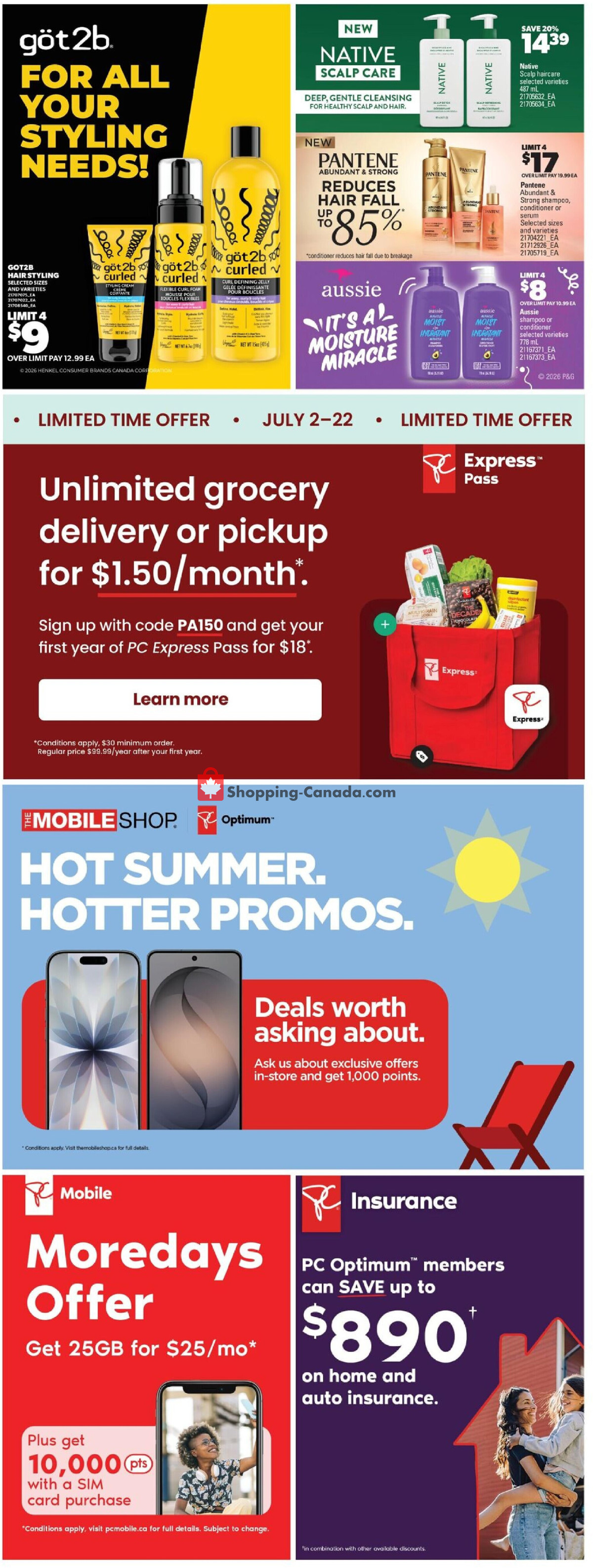 Real Canadian Superstore flyer from Thursday July 2, 2026 to Wednesday July 8, 2026 - page 40