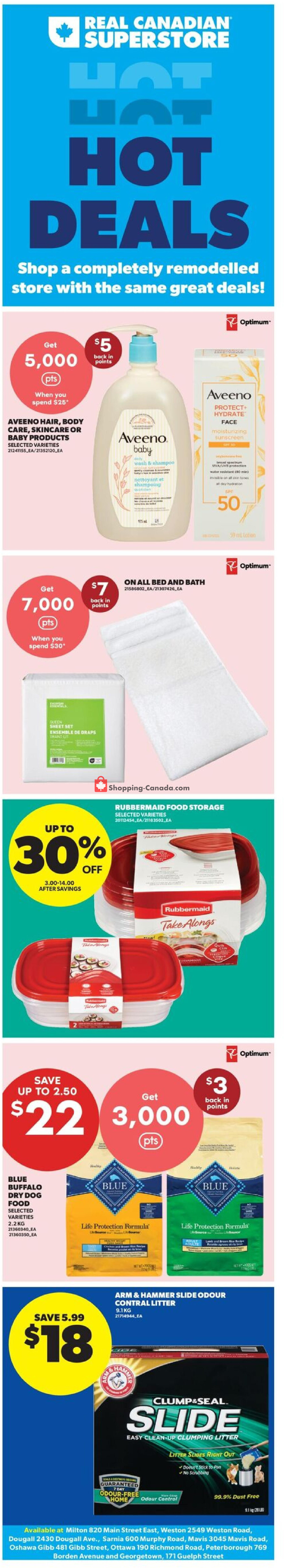 Real Canadian Superstore flyer from Thursday July 9, 2026 to Wednesday July 15, 2026 - page 1