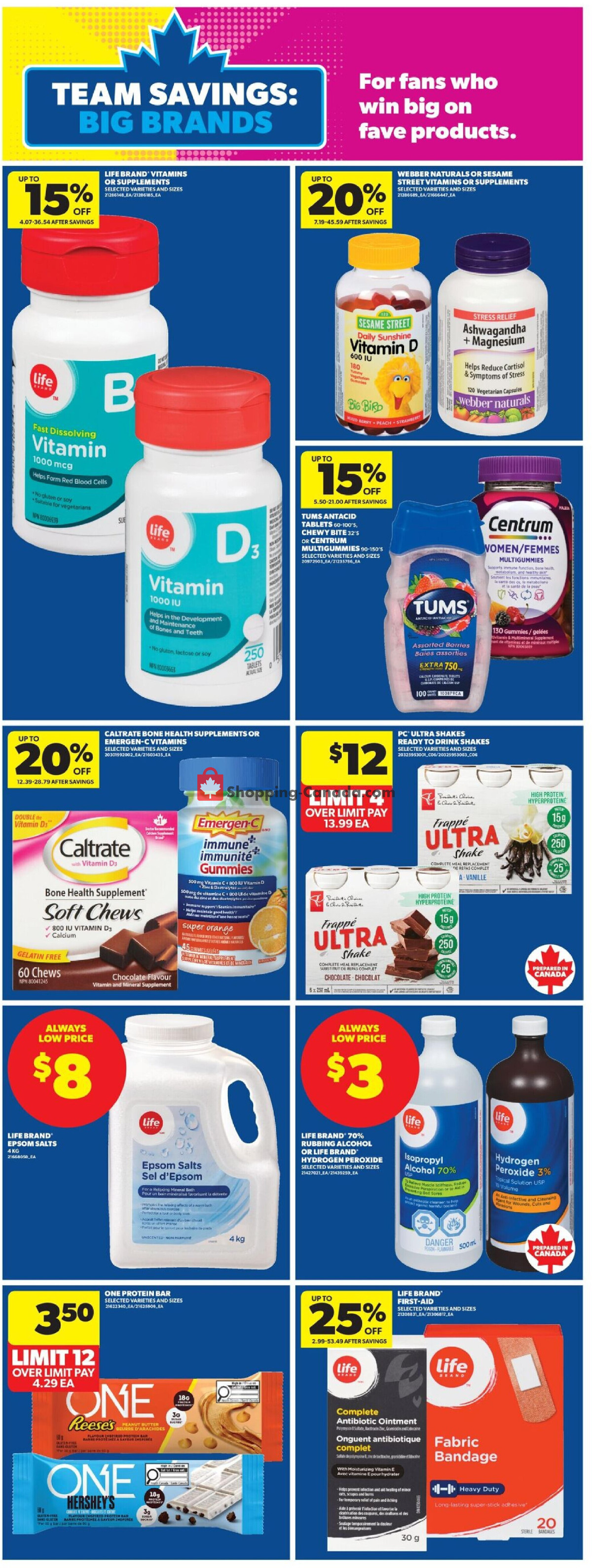 Real Canadian Superstore flyer from Thursday July 9, 2026 to Wednesday July 15, 2026 - page 20