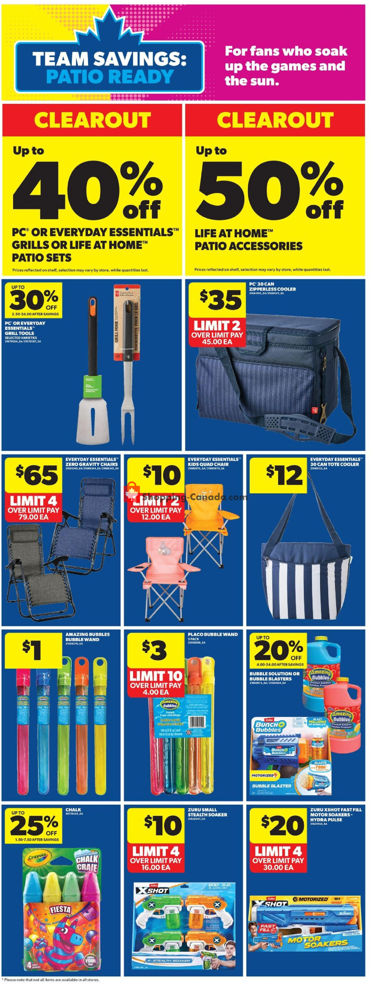 Real Canadian Superstore flyer from Thursday July 9, 2026 to Wednesday July 15, 2026 - page 31