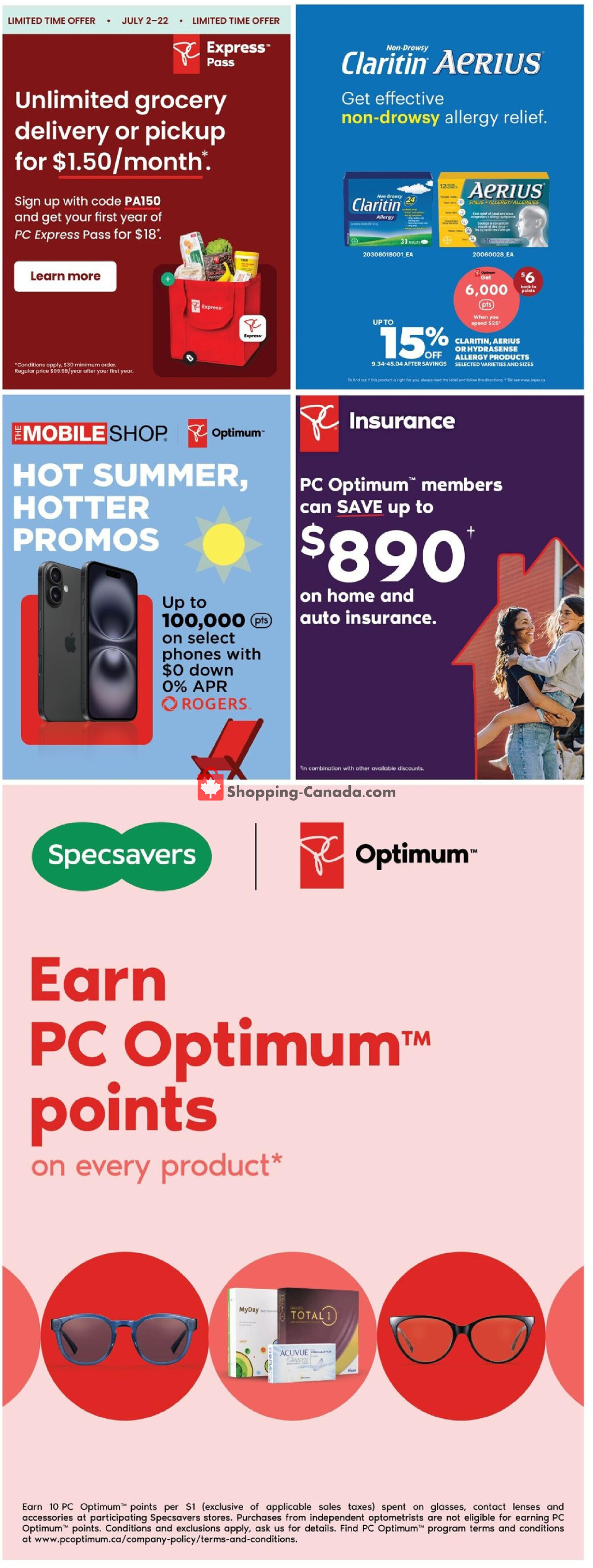 Real Canadian Superstore flyer from Thursday July 9, 2026 to Wednesday July 15, 2026 - page 39