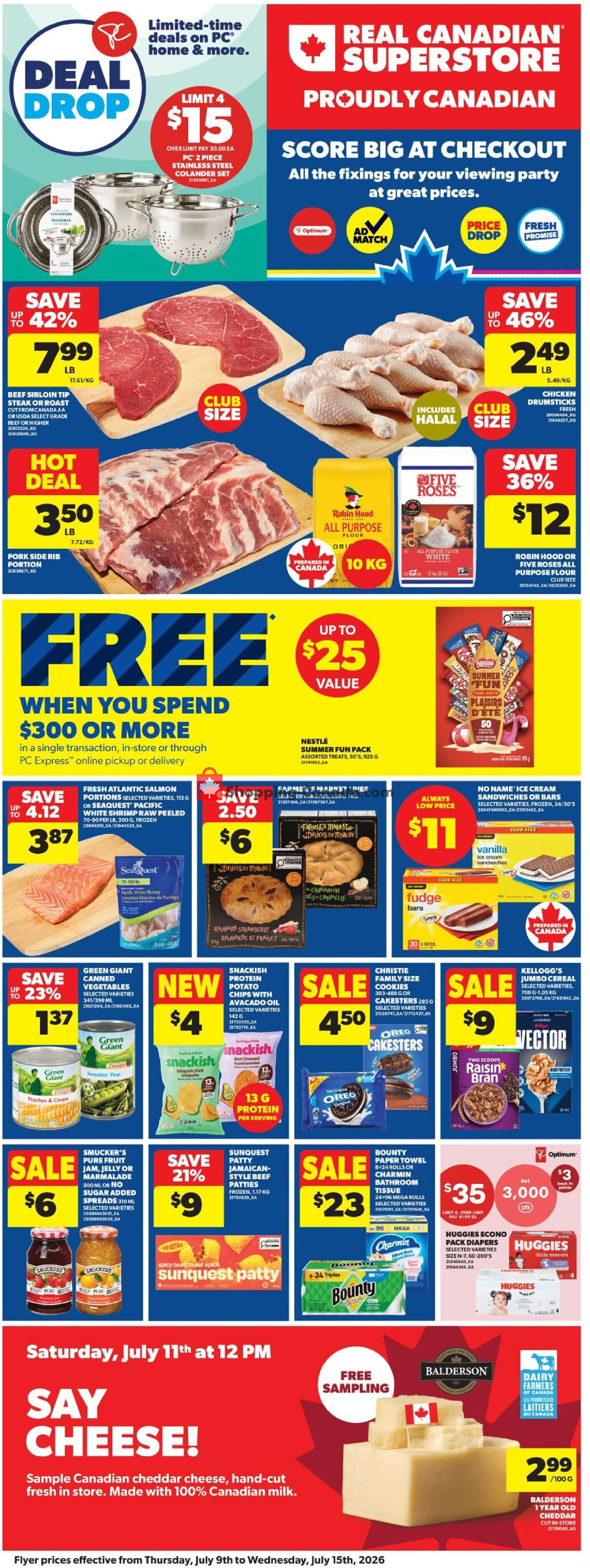 Real Canadian Superstore flyer from Thursday July 9, 2026 to Wednesday July 15, 2026 - page 6