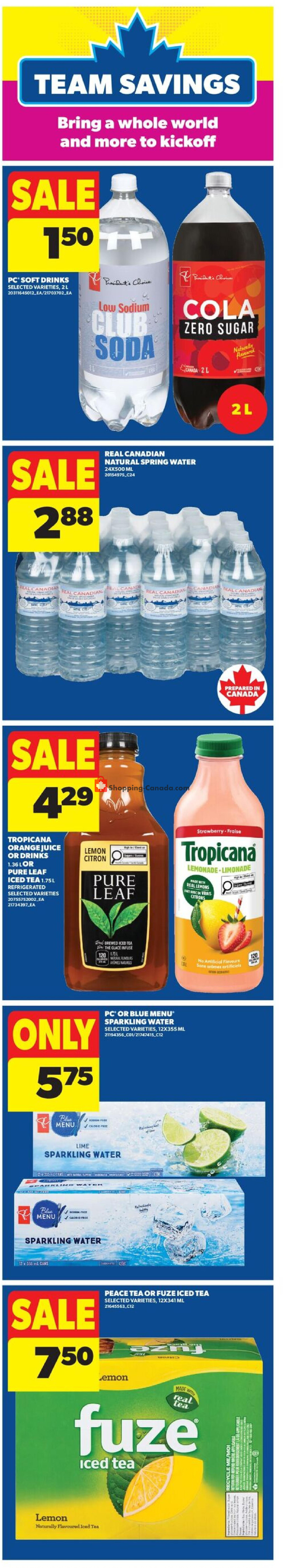 Real Canadian Superstore flyer from Thursday July 9, 2026 to Wednesday July 15, 2026 - page 8