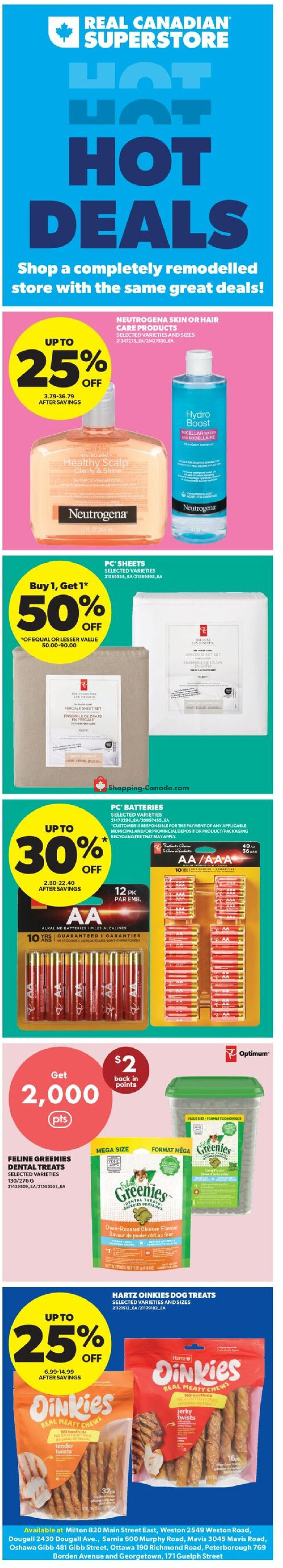 Real Canadian Superstore flyer from Thursday August 13, 2026 to Wednesday August 19, 2026 - page 1
