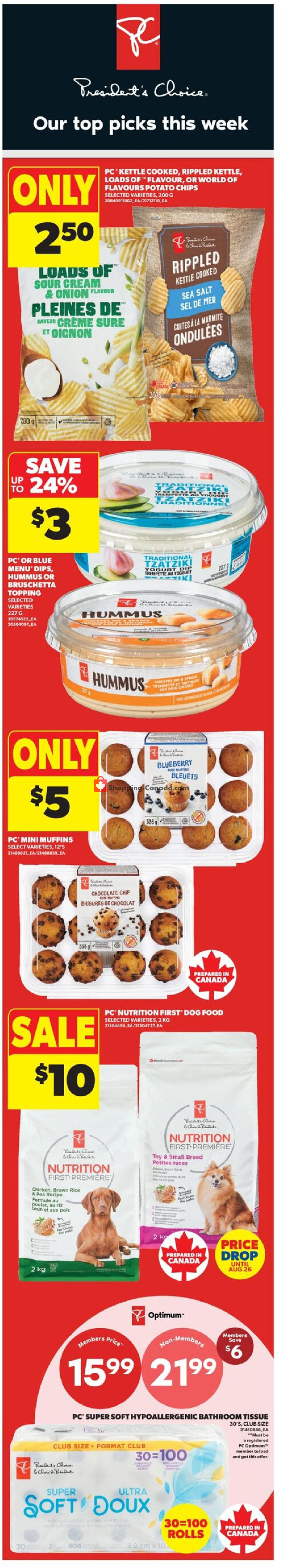 Real Canadian Superstore flyer from Thursday August 13, 2026 to Wednesday August 19, 2026 - page 2