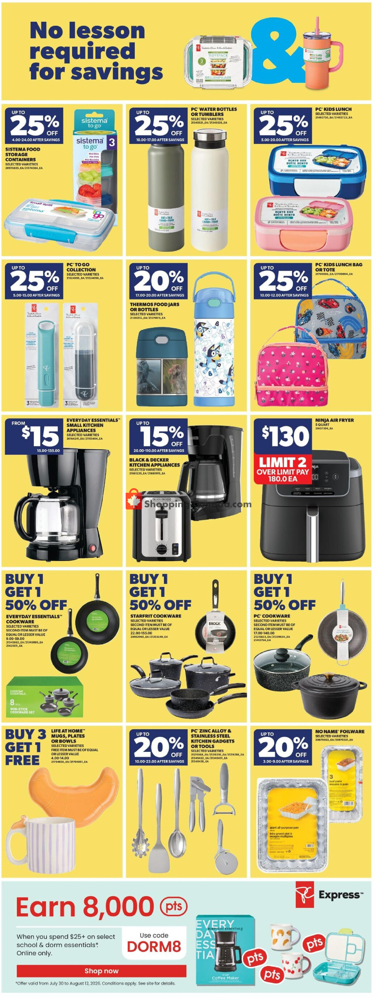 Real Canadian Superstore flyer from Thursday July 30, 2026 to Wednesday August 5, 2026 - page 30