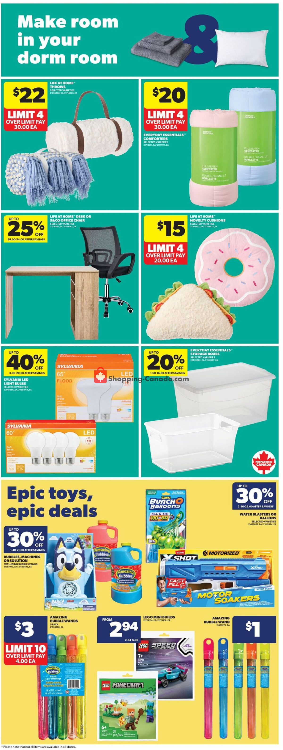 Real Canadian Superstore flyer from Thursday July 30, 2026 to Wednesday August 5, 2026 - page 33
