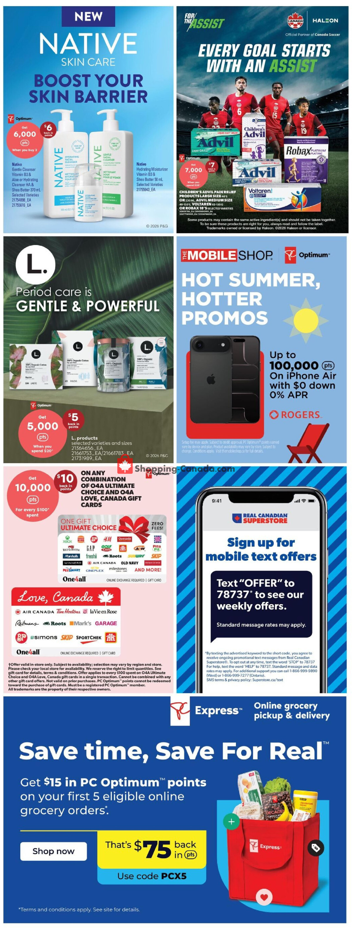 Real Canadian Superstore flyer from Thursday July 30, 2026 to Wednesday August 5, 2026 - page 37