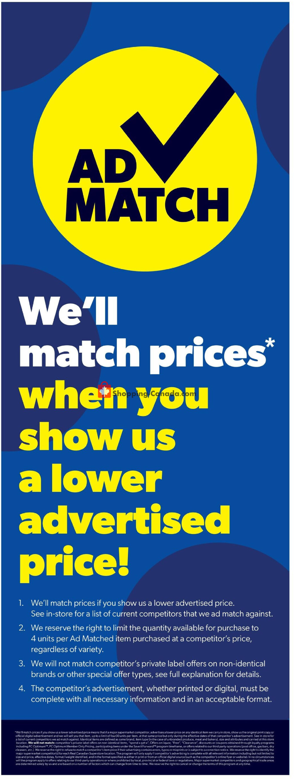 Real Canadian Superstore flyer from Thursday July 30, 2026 to Wednesday August 5, 2026 - page 38