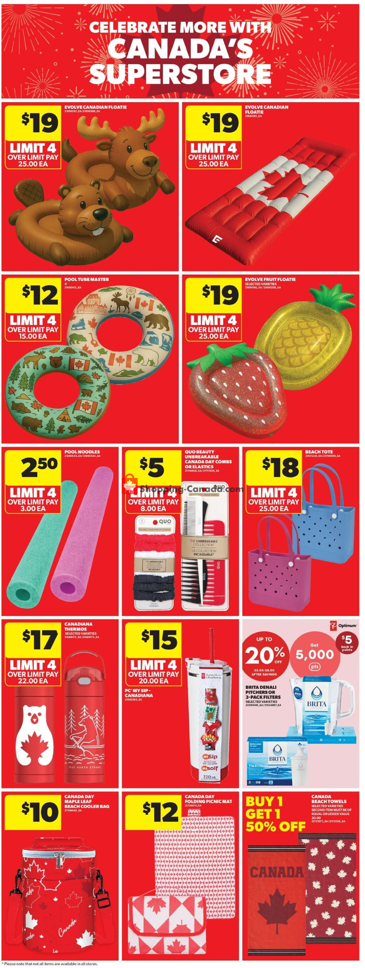 Real Canadian Superstore flyer from Thursday June 18, 2026 to Wednesday June 24, 2026 - page 13