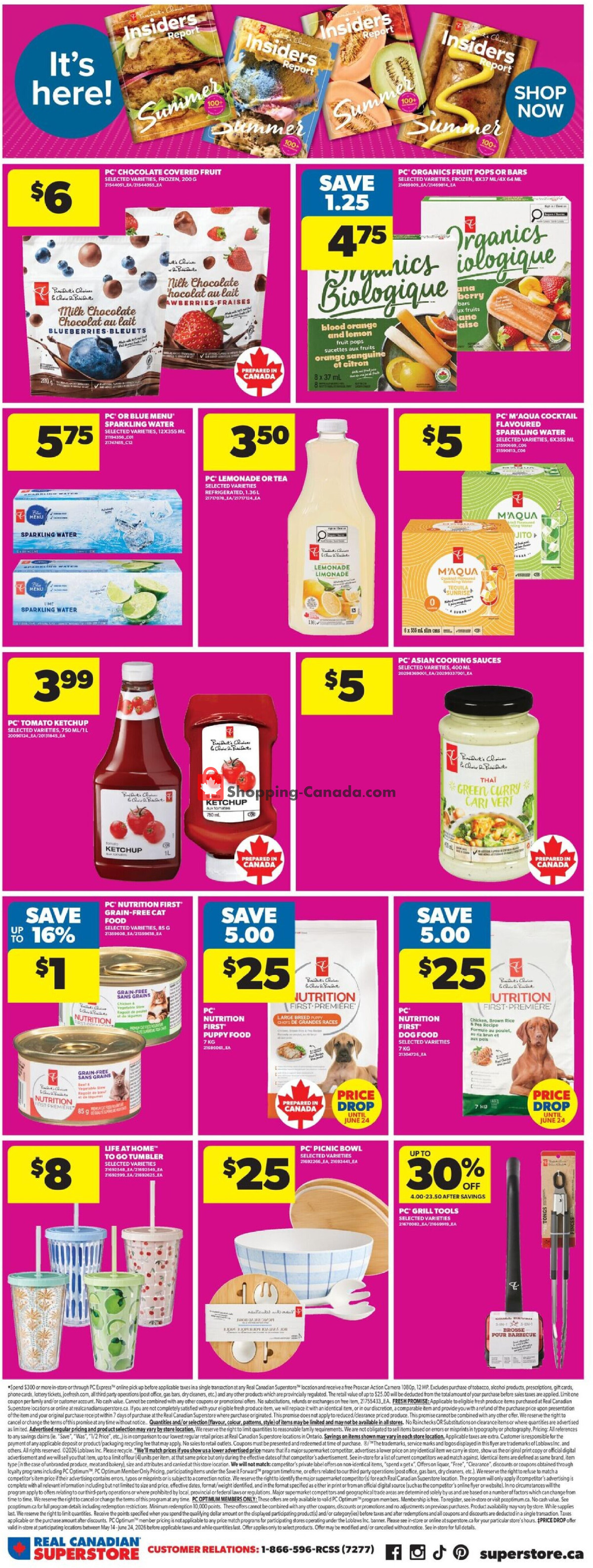 Real Canadian Superstore flyer from Thursday June 18, 2026 to Wednesday June 24, 2026 - page 19
