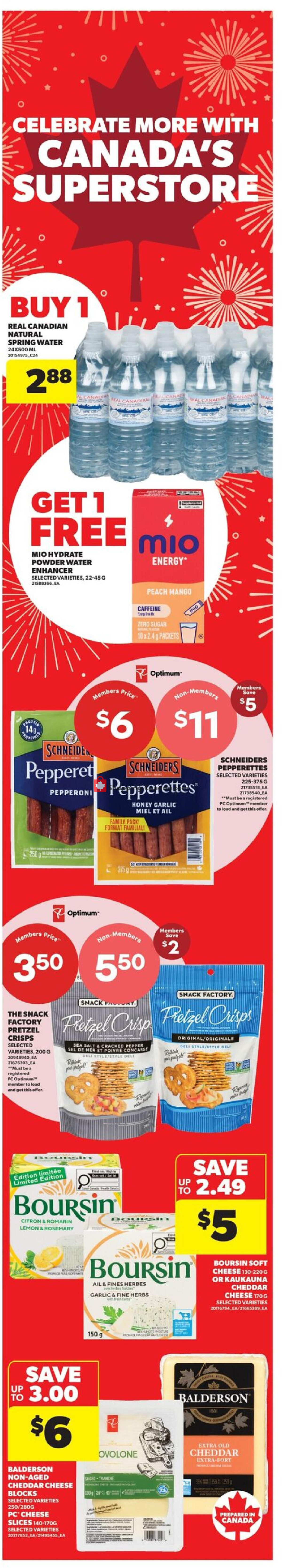 Real Canadian Superstore flyer from Thursday June 25, 2026 to Wednesday July 1, 2026 - page 30