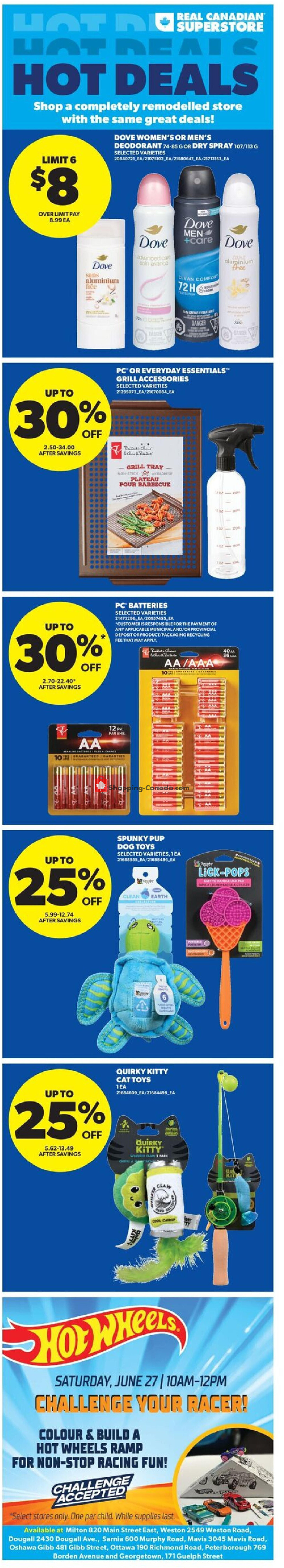 Real Canadian Superstore flyer from Thursday June 25, 2026 to Wednesday July 1, 2026 - page 41