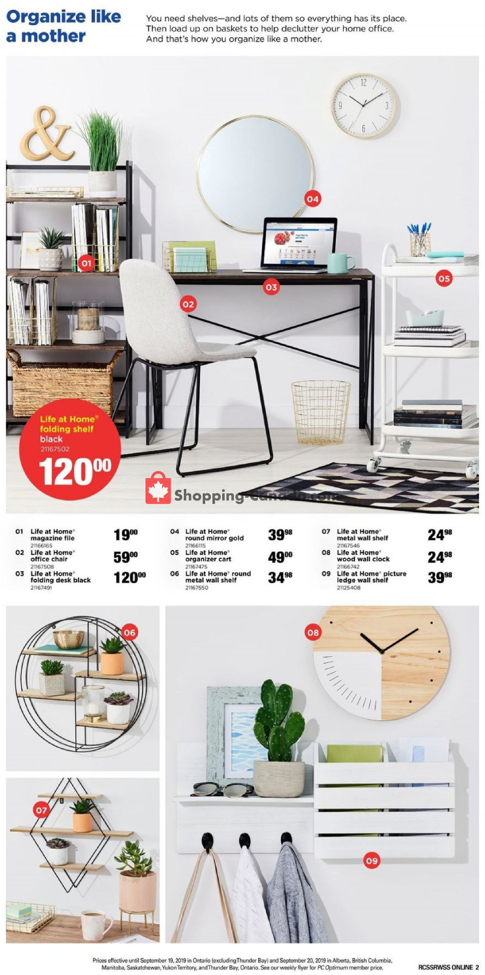 Real Canadian Superstore flyer from Friday August 30, 2019 to Friday September 20, 2019 - page 2