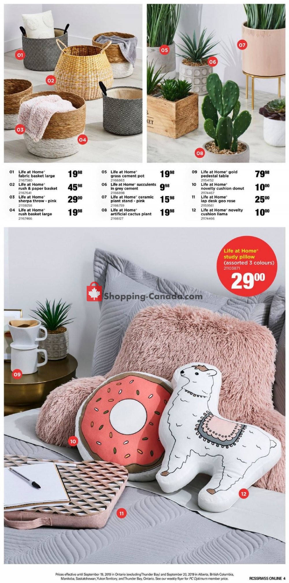 Real Canadian Superstore flyer from Friday August 30, 2019 to Friday September 20, 2019 - page 4