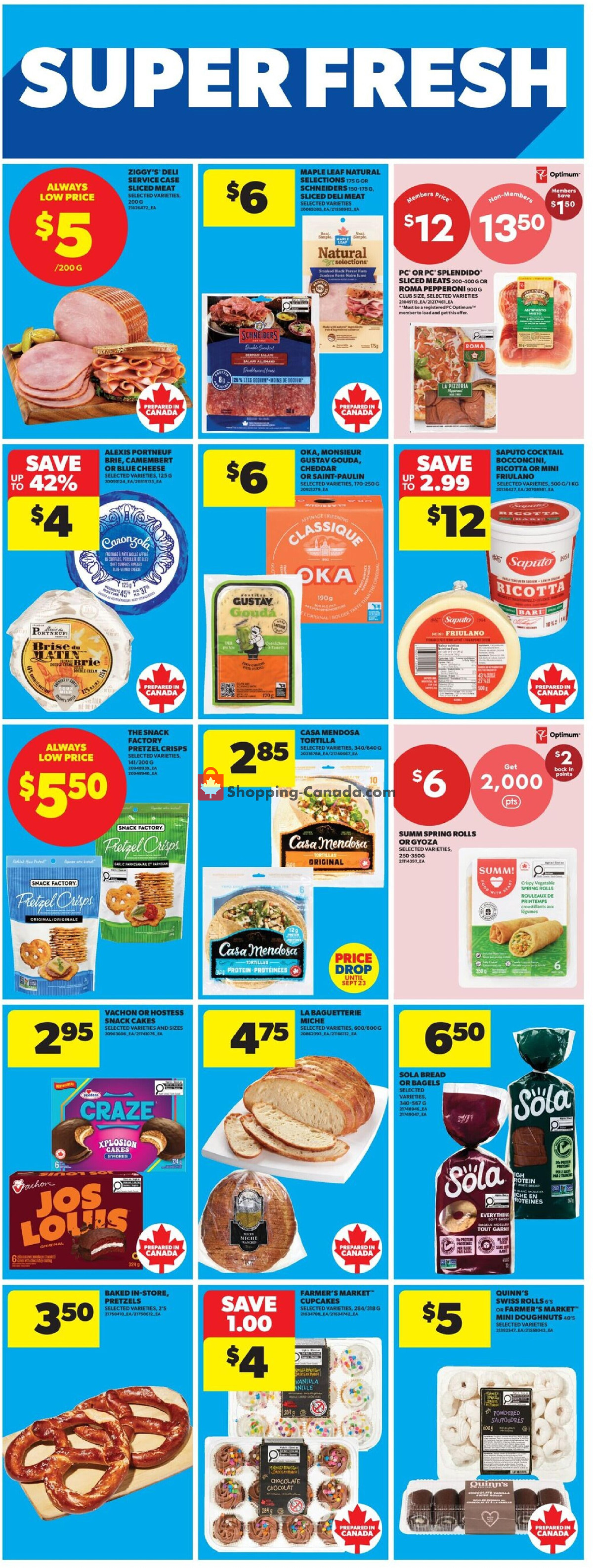 Real Canadian Superstore flyer from Thursday September 17, 2026 to Wednesday September 23, 2026 - page 14