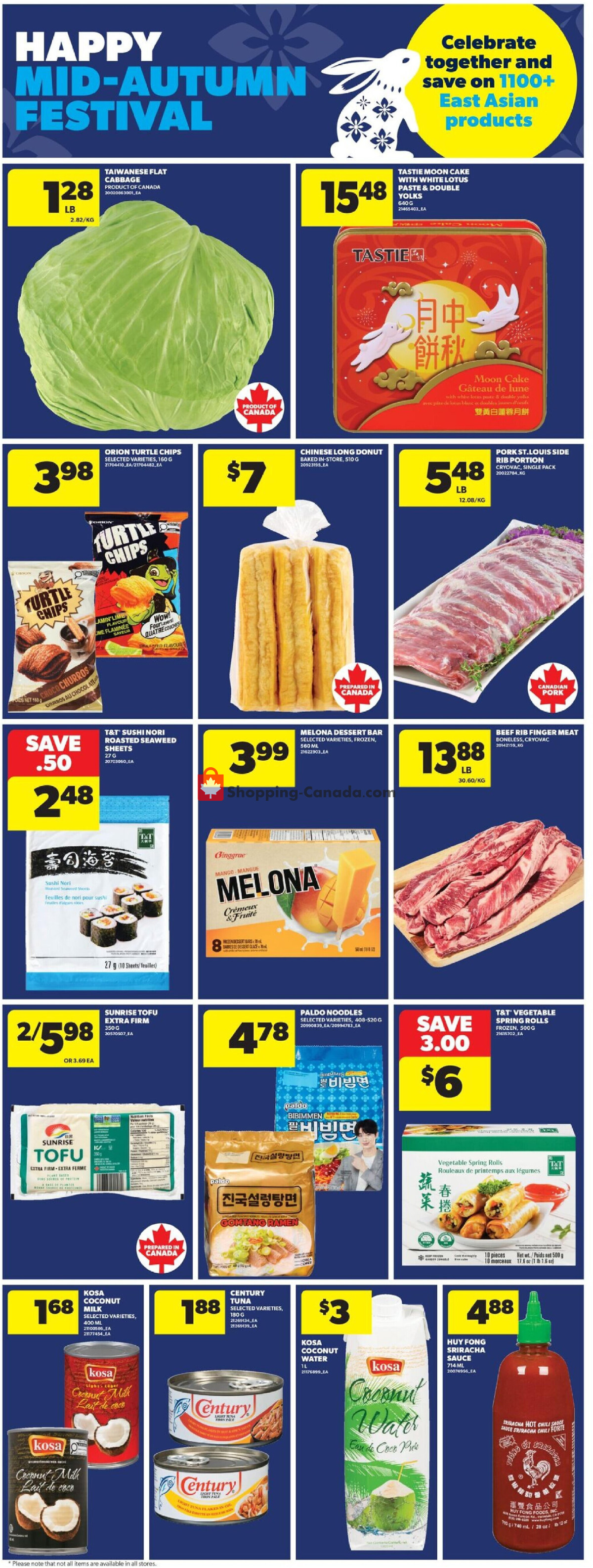 Real Canadian Superstore flyer from Thursday September 17, 2026 to Wednesday September 23, 2026 - page 19
