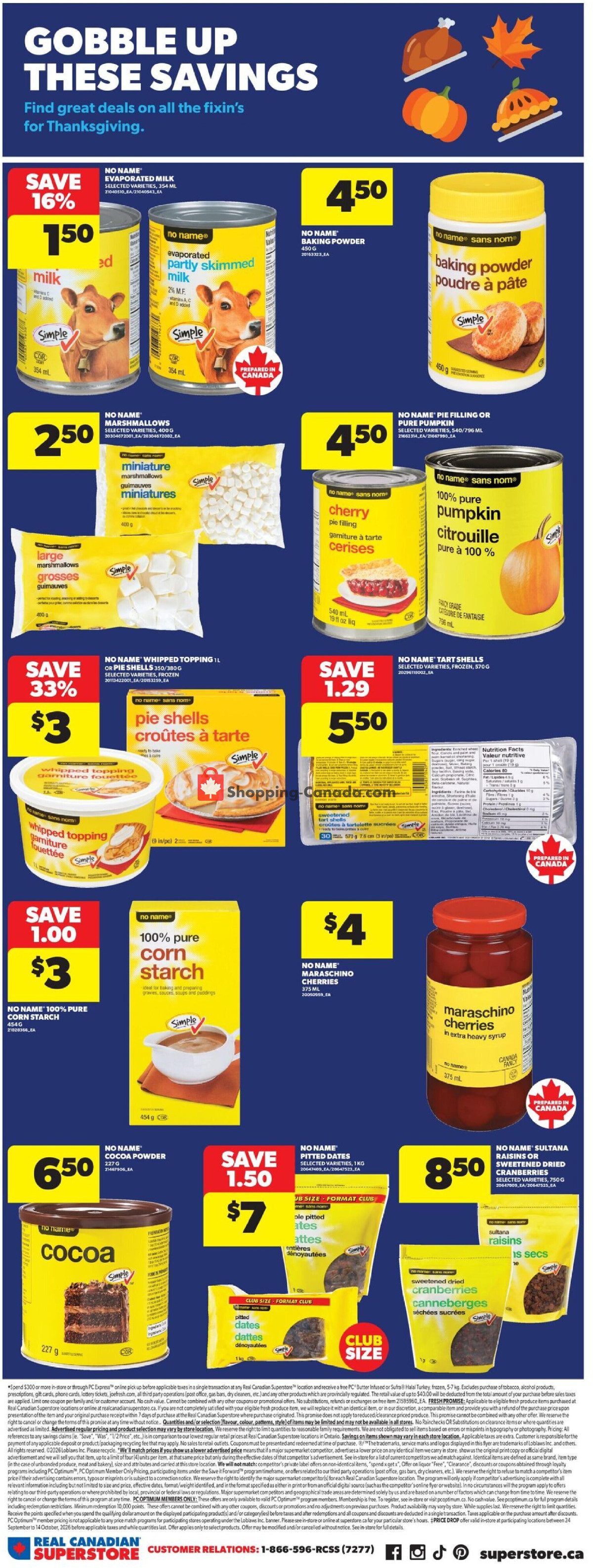 Real Canadian Superstore flyer from Thursday September 24, 2026 to Wednesday September 30, 2026 - page 10