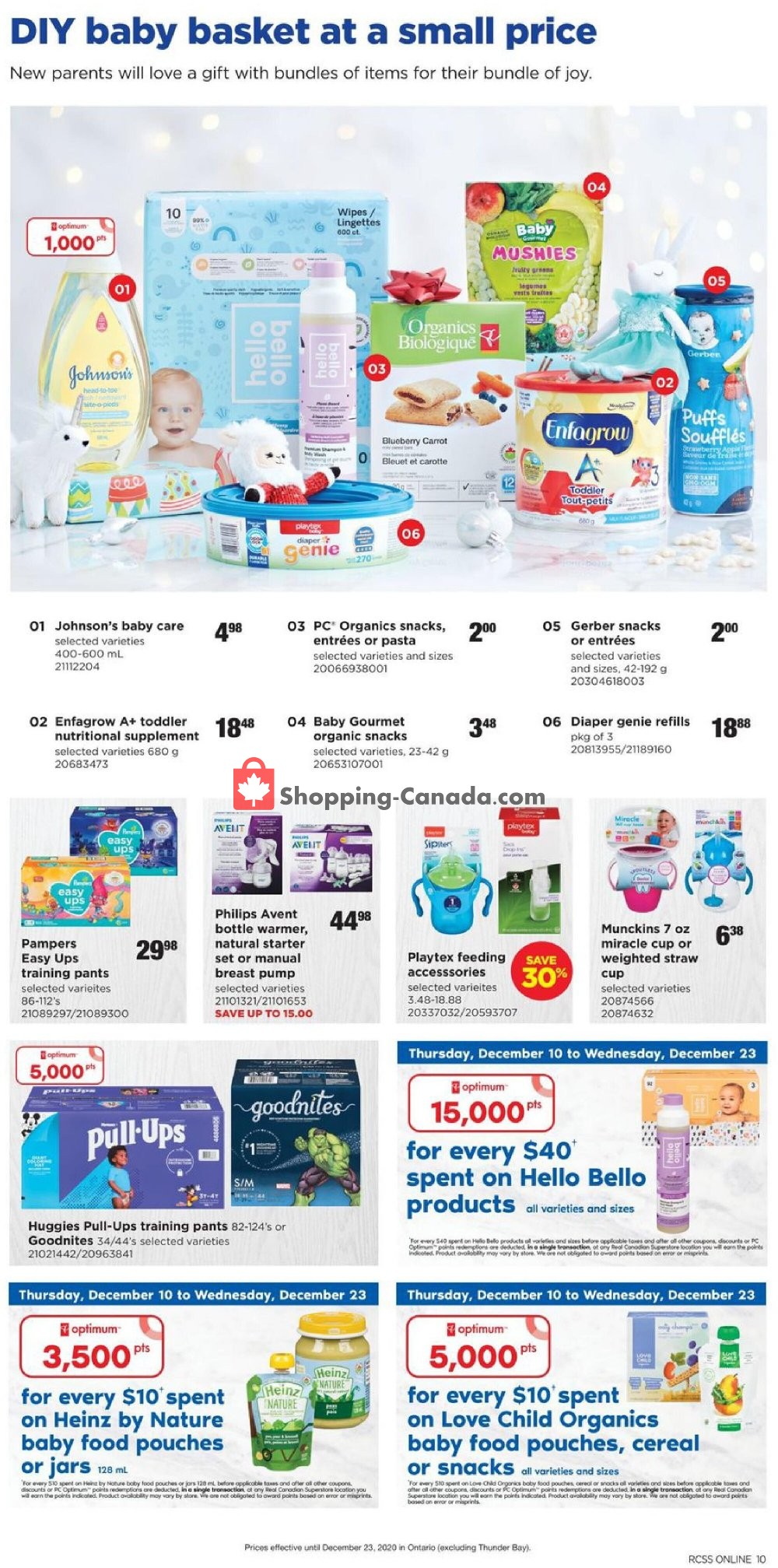 Real Canadian Superstore flyer from Thursday December 10, 2020 to Thursday December 24, 2020 - page 10