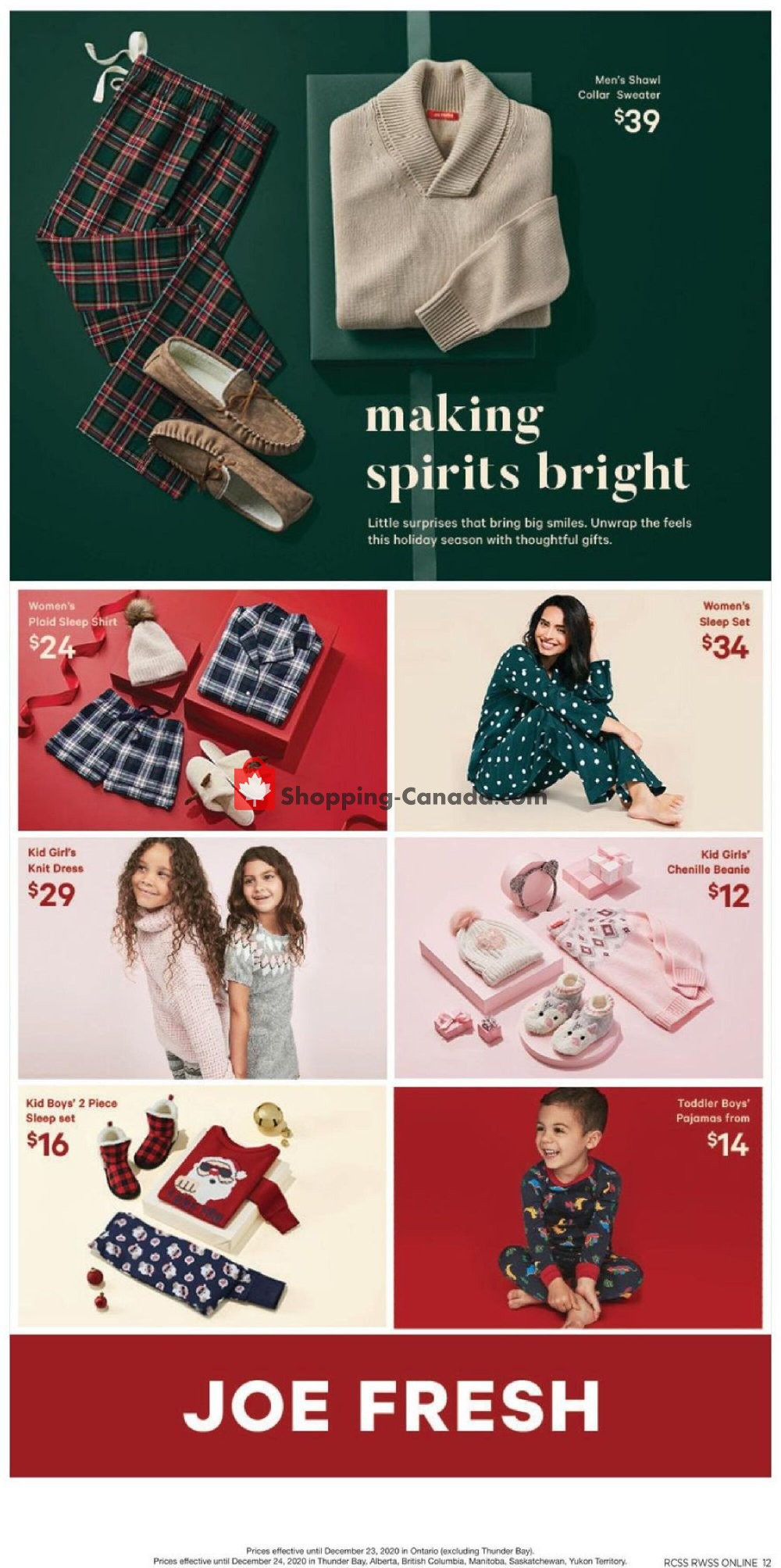 Real Canadian Superstore flyer from Thursday December 10, 2020 to Thursday December 24, 2020 - page 12