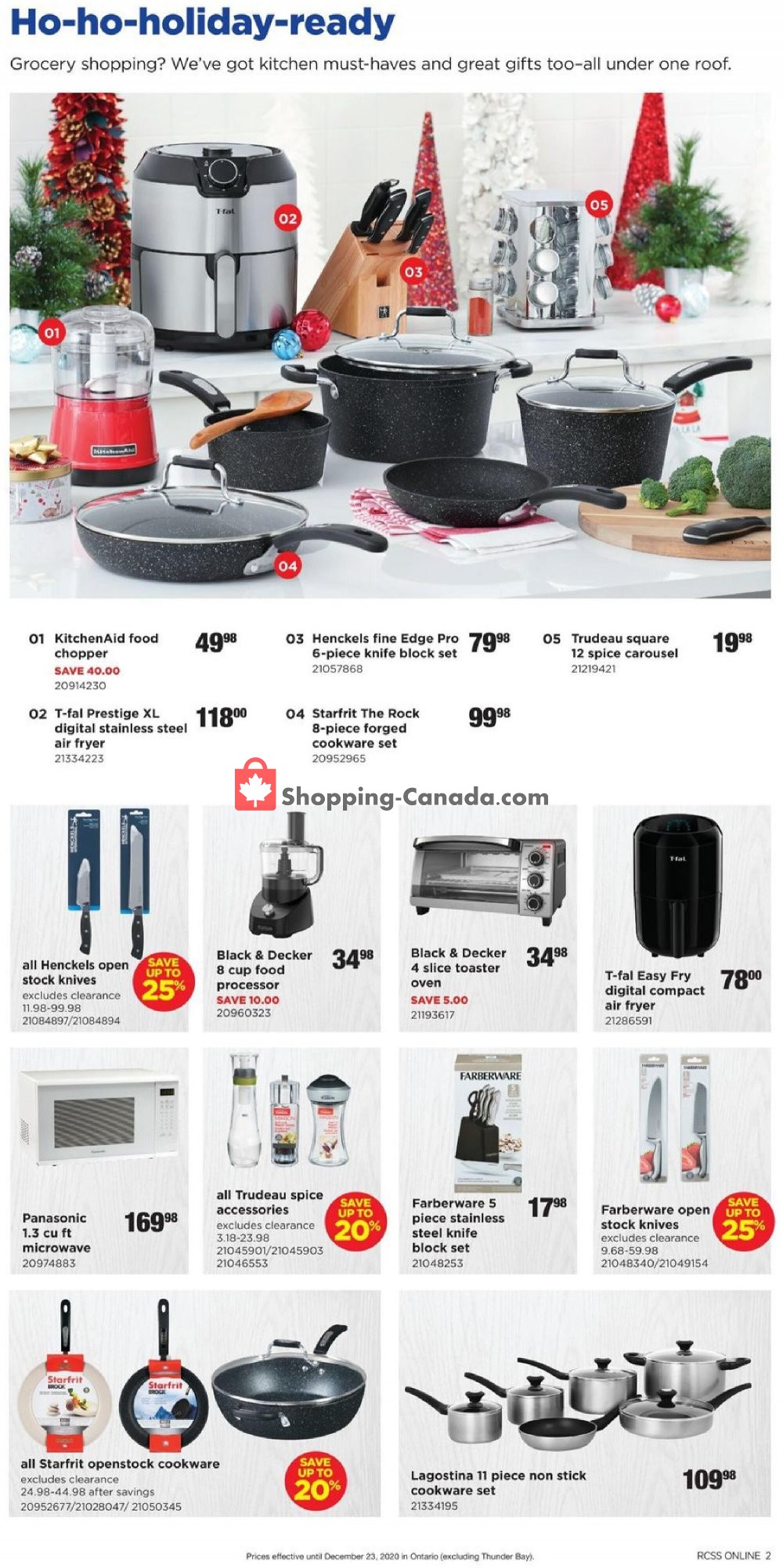 Real Canadian Superstore flyer from Thursday December 10, 2020 to Thursday December 24, 2020 - page 2