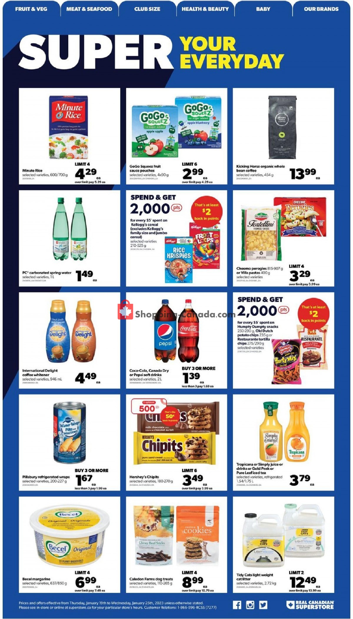 Real Canadian Superstore flyer from Thursday January 19, 2023 to Wednesday January 25, 2023 - page 11