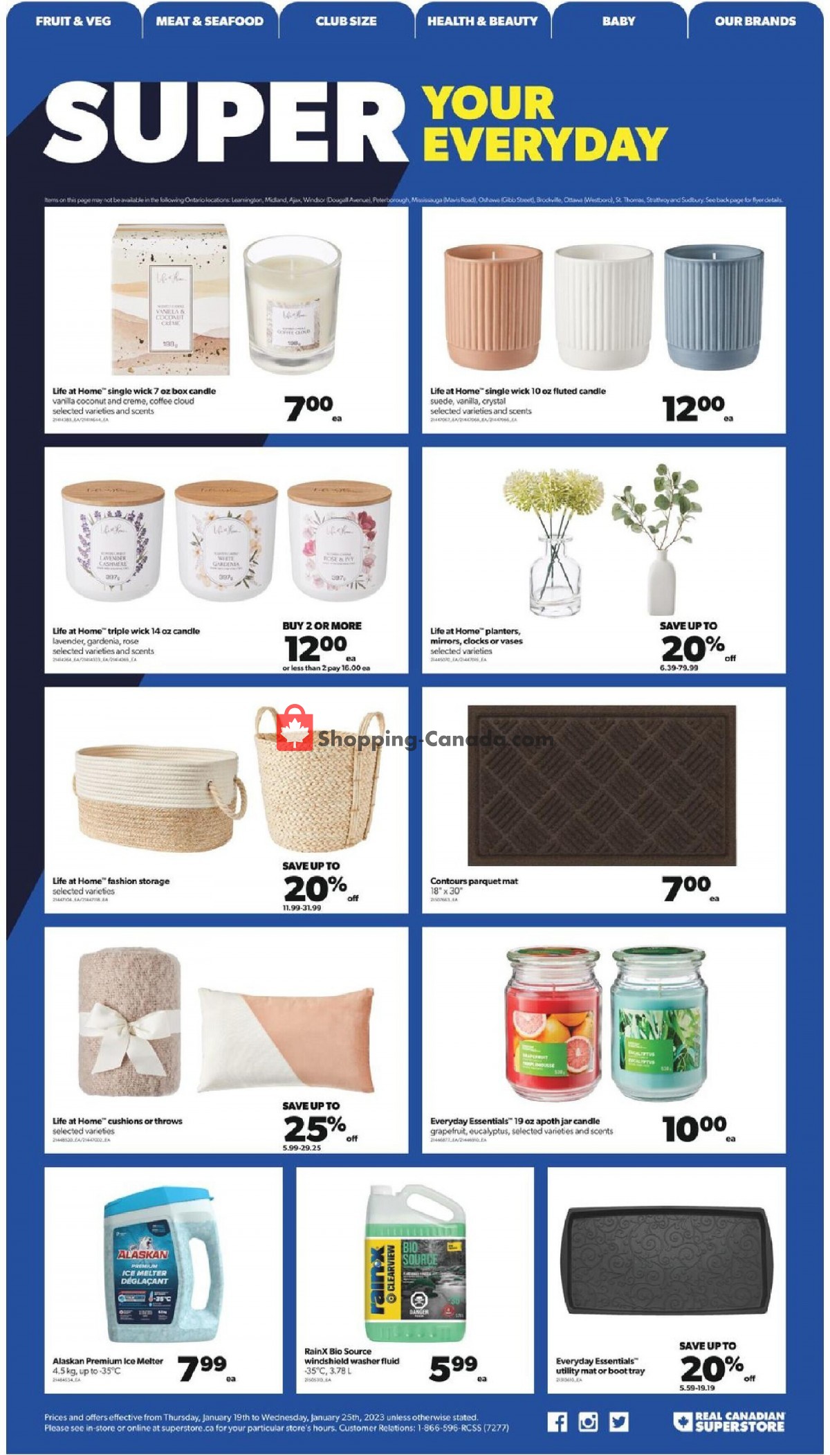 Real Canadian Superstore flyer from Thursday January 19, 2023 to Wednesday January 25, 2023 - page 17