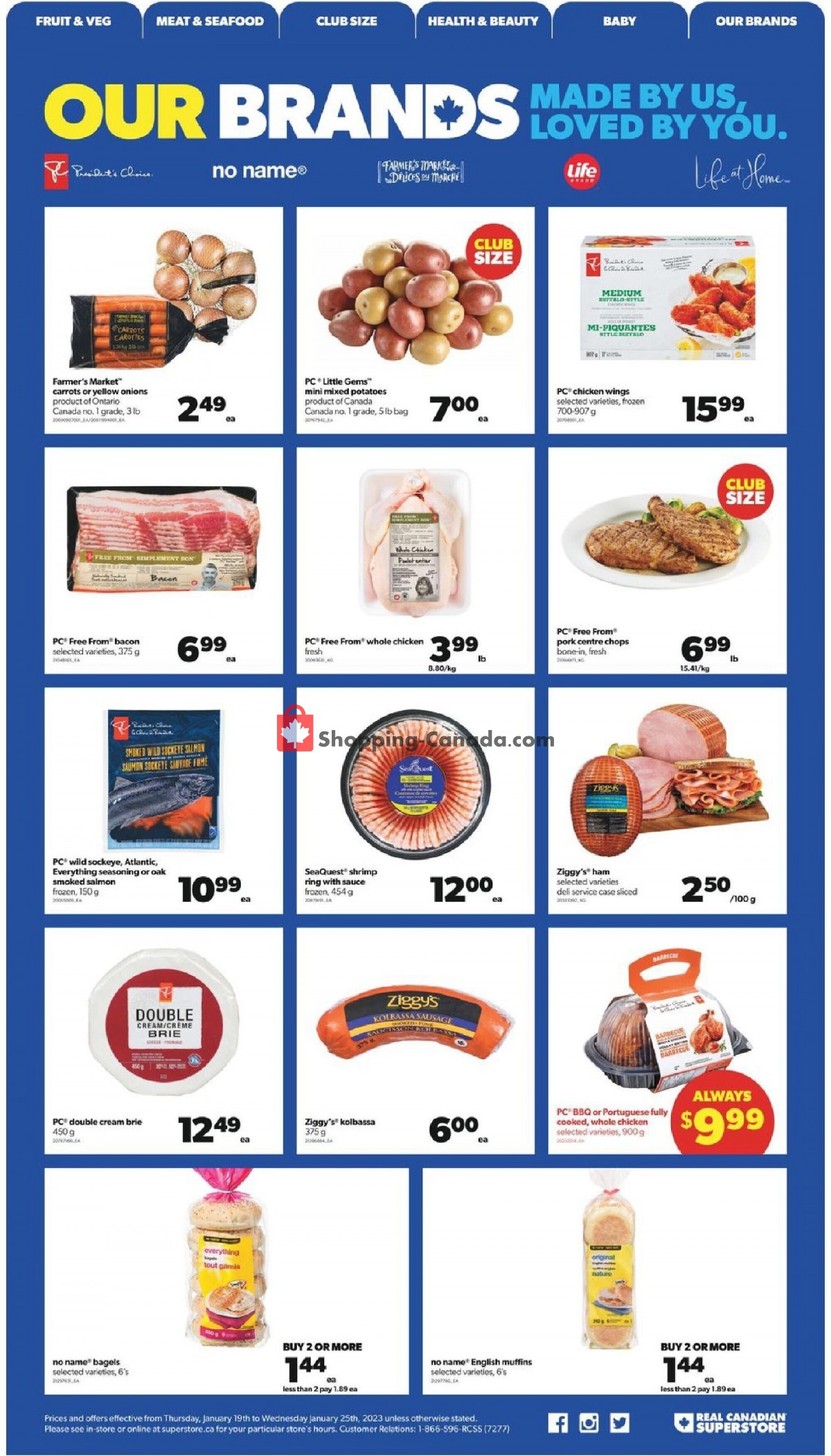 Real Canadian Superstore flyer from Thursday January 19, 2023 to Wednesday January 25, 2023 - page 2