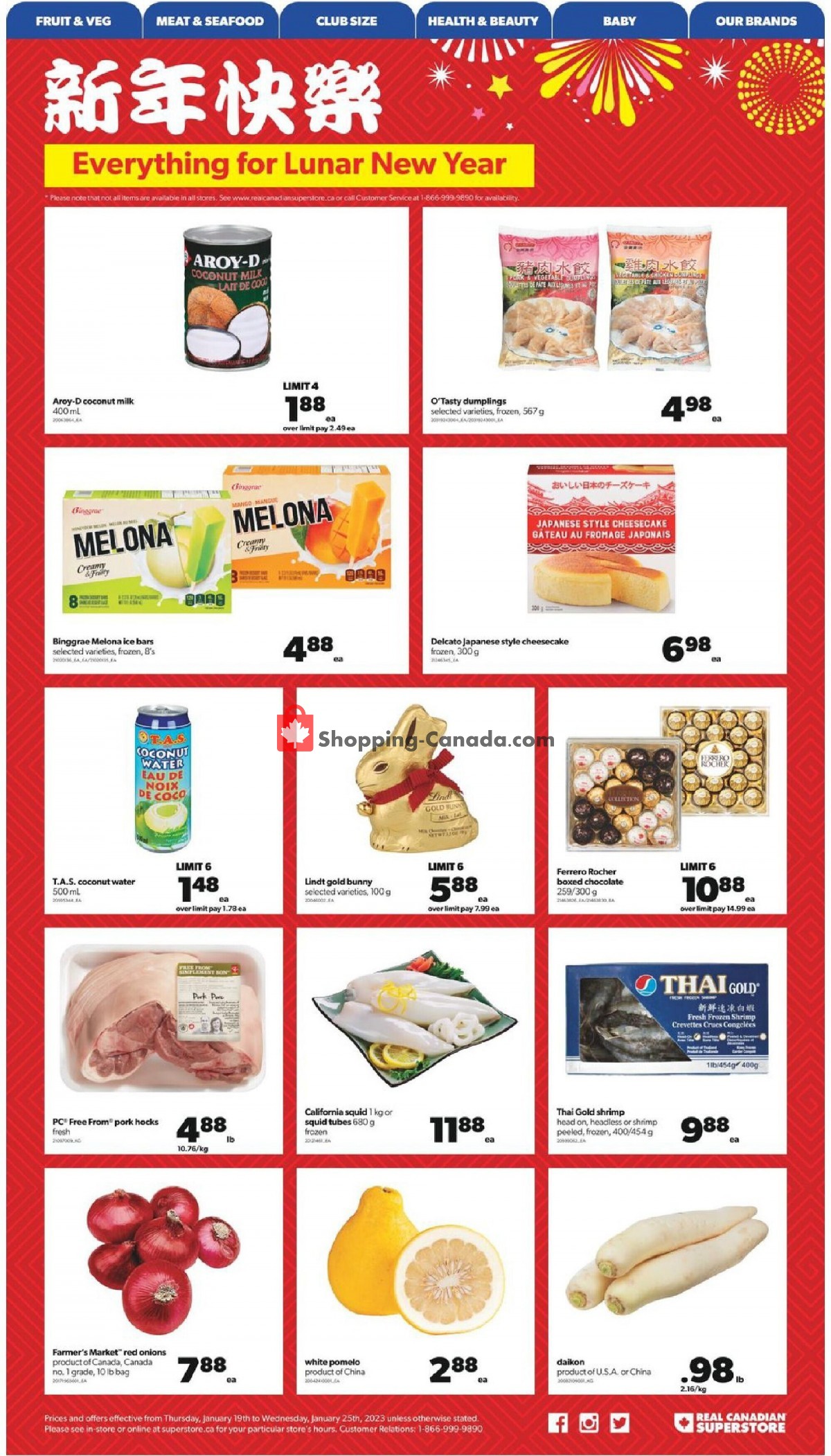 Real Canadian Superstore flyer from Thursday January 19, 2023 to Wednesday January 25, 2023 - page 11